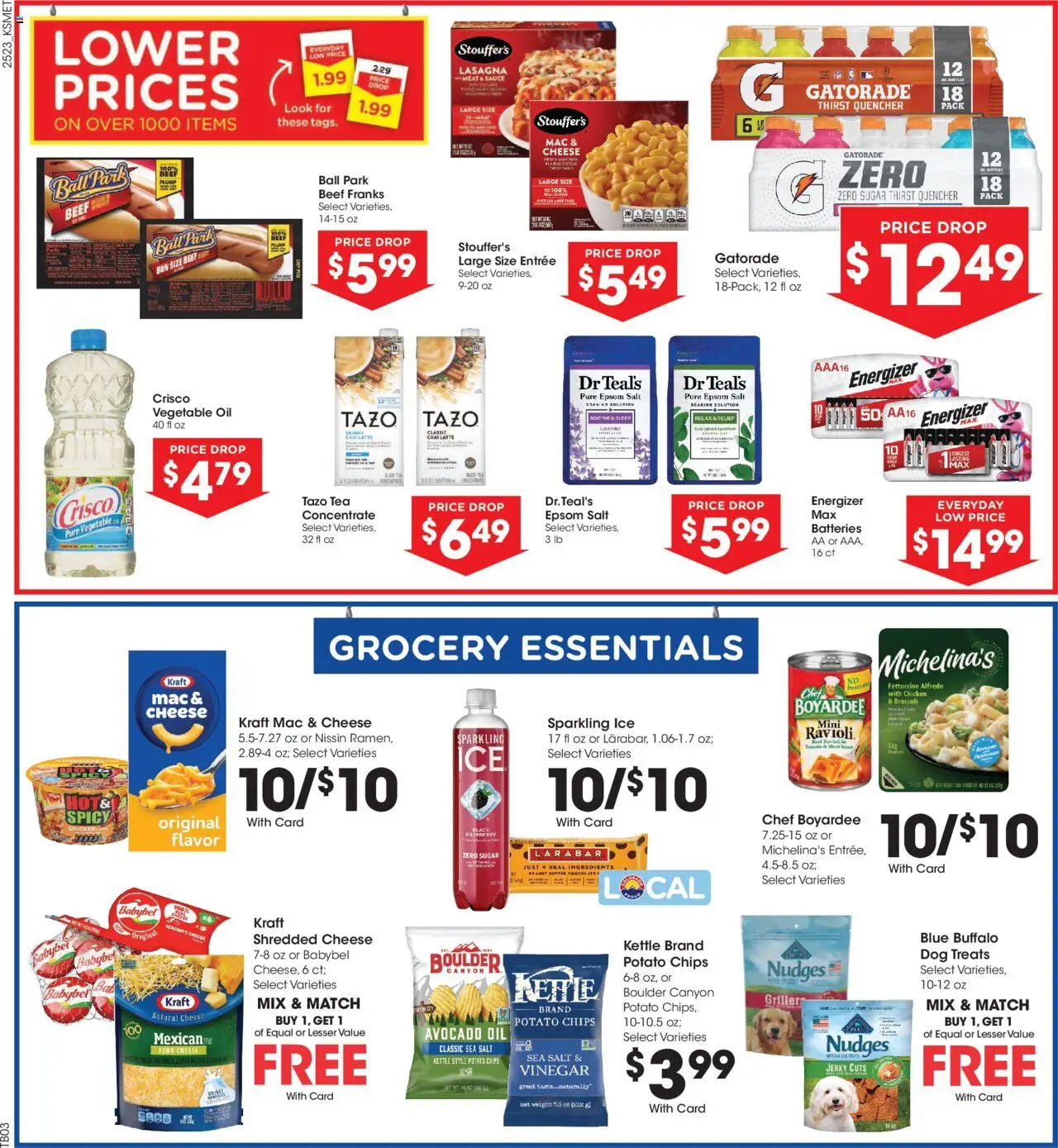 King Soopers Weekly Ad - valid from 09.07.2025 | Page: 6 | Products: Cheese, Tea, Beef, Kettle
