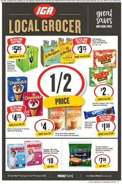 Preview of IGA Local Grocer NSW - valid from 07.01.2026