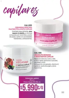 Vista previa Catálogo Amodil Campaña 4 válido desde el 01.03.2026 | Página: 155 | Productos: Aceite, Máscara