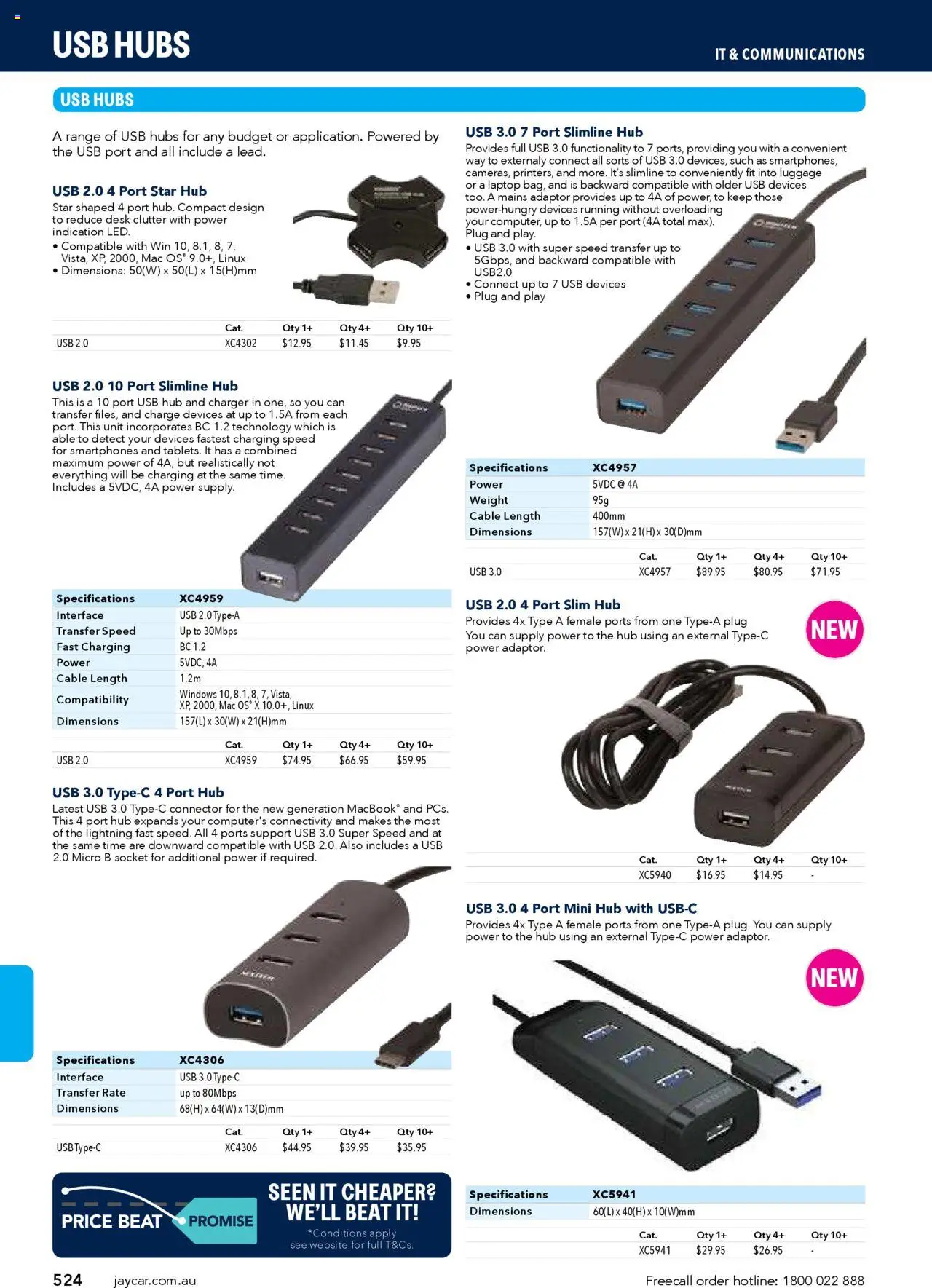 Jaycar catalogue - valid from 09.07.2025 | Page: 524 | Products: Socket, Desk, Charger, Cable