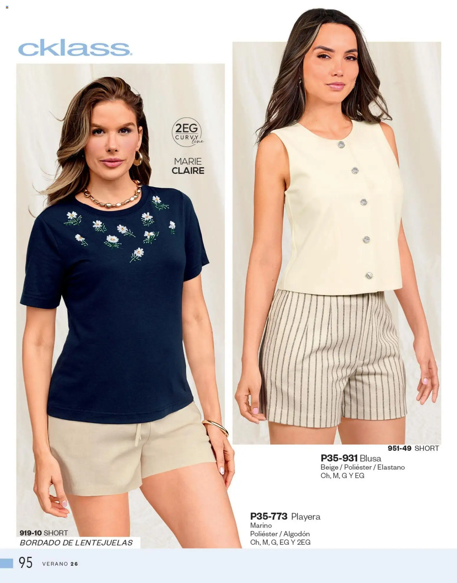 Nuevas ofertas de Cklass válidas en toda la República Mexicana desde el 05.03.2026. ¡Encuentra las mejores ofertas en Cklass catálogo Complemento Verano Calzado! | Página: 326 | Productos: Blusa, Lentejuelas, Playera, Short