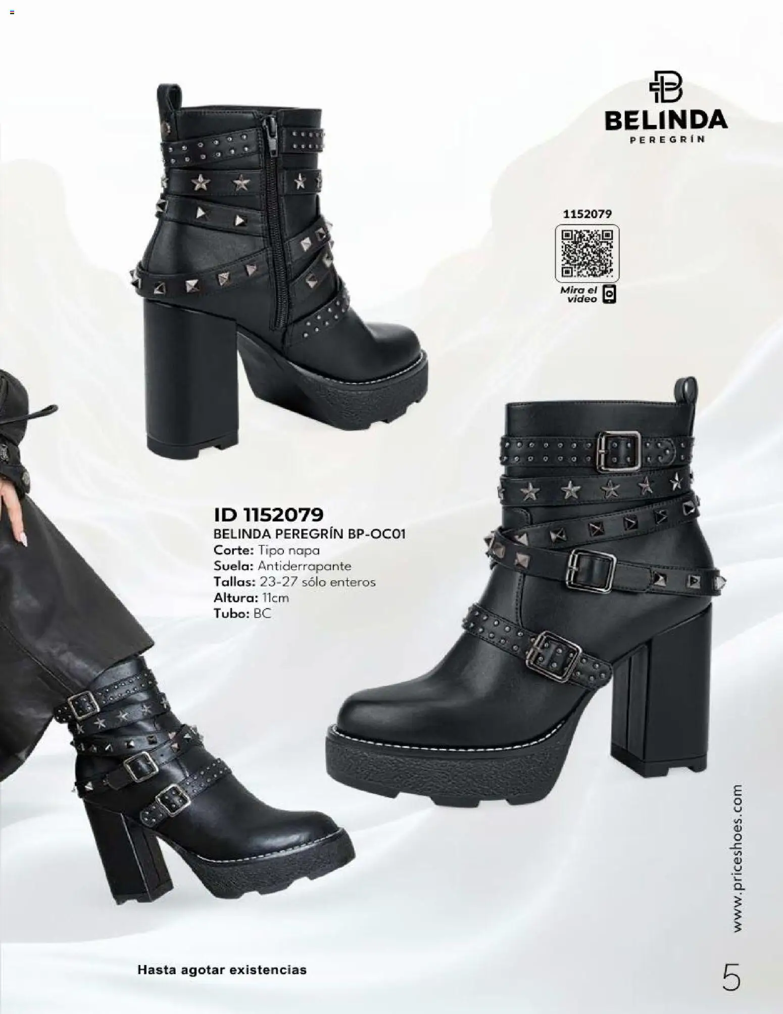 Nuevas ofertas de Price Shoes válidas en toda la República Mexicana desde el 08.12.2025. ¡Encuentra las mejores ofertas en Price Shoes catálogo Belinda! | Página: 5