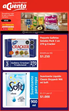 Super Bodega aCuenta ofertas  válido desde el 26.03.2026 | Página: 2 | Productos: Suavizante, Ropa, Choclo, Aceite