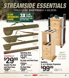 Preview of Cabela's weekly ads valid from 21.04.2025 | Page: 35 | Products: Fly Rod, Case, Rod