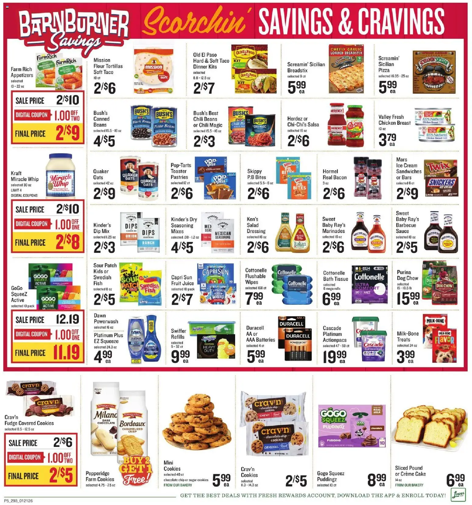 Lowes Foods Weekly Ad - SC - valid from 21.01.2026 | Page: 6 | Products: Toaster, Bath, Juice, Ice cream