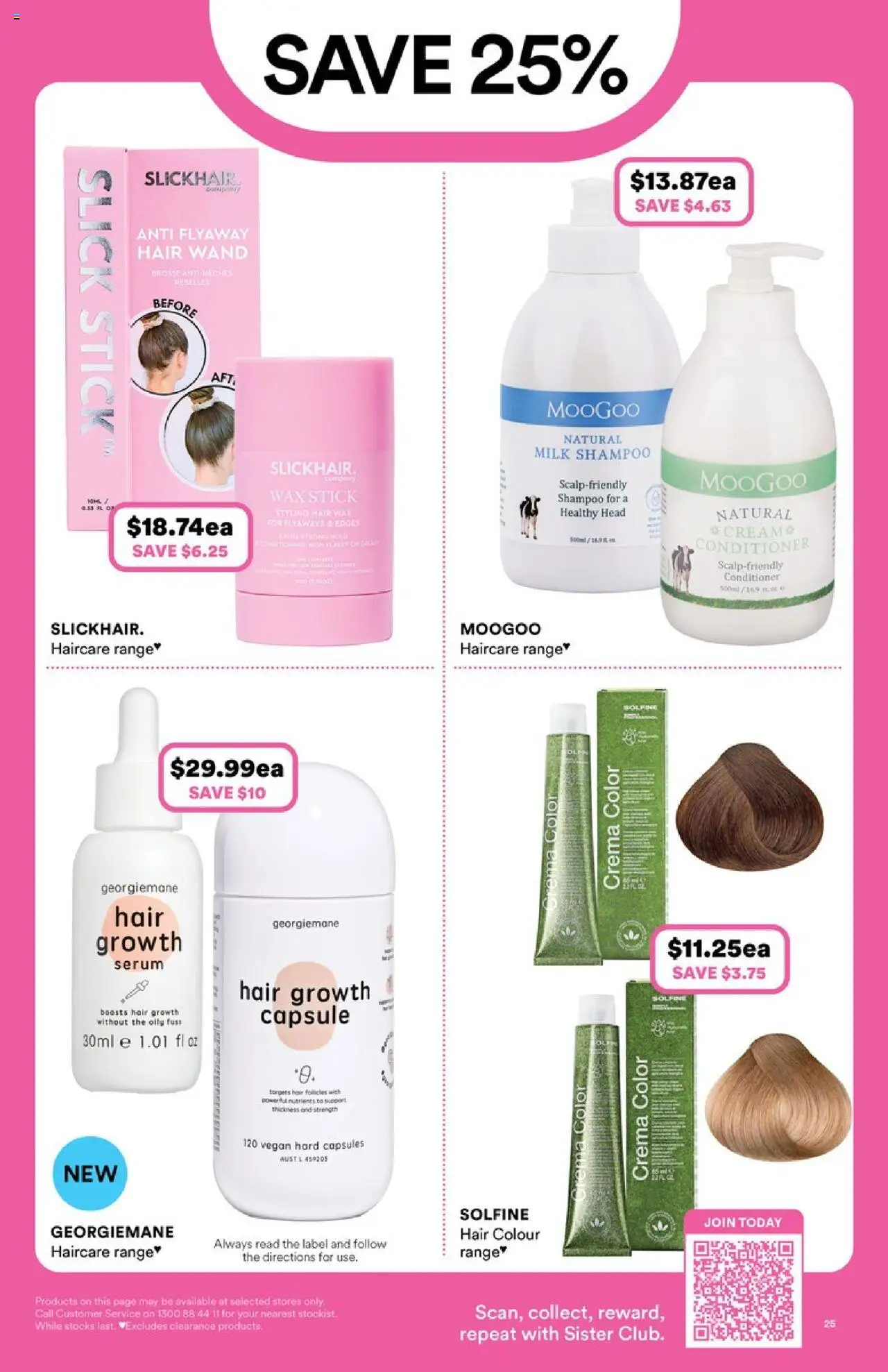 Priceline Pharmacy catalogue - valid from 02.07.2025 | Page: 25 | Products: Shampoo, Conditioner, Hair colour, Hair wax