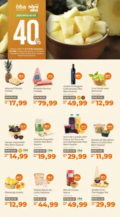 Oba Hortifruti - Ofertas da semana - Pré-Visualização do folheto da loja Oba Hortifruti, válido de 14.11.2025