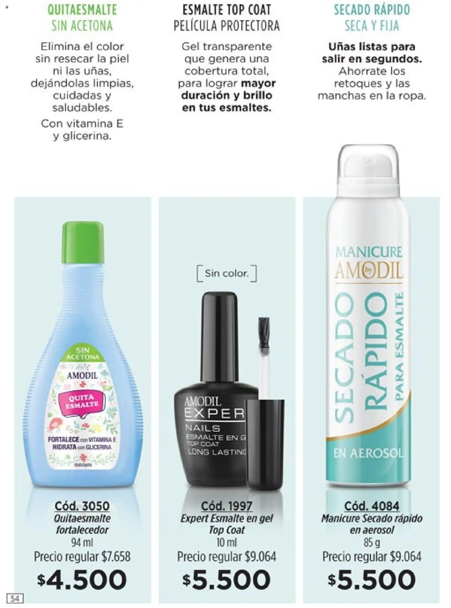 Catálogo Amodil Campaña 2 │ válido desde el 01.02.2026 | Página: 54 | Productos: Top, Brillo