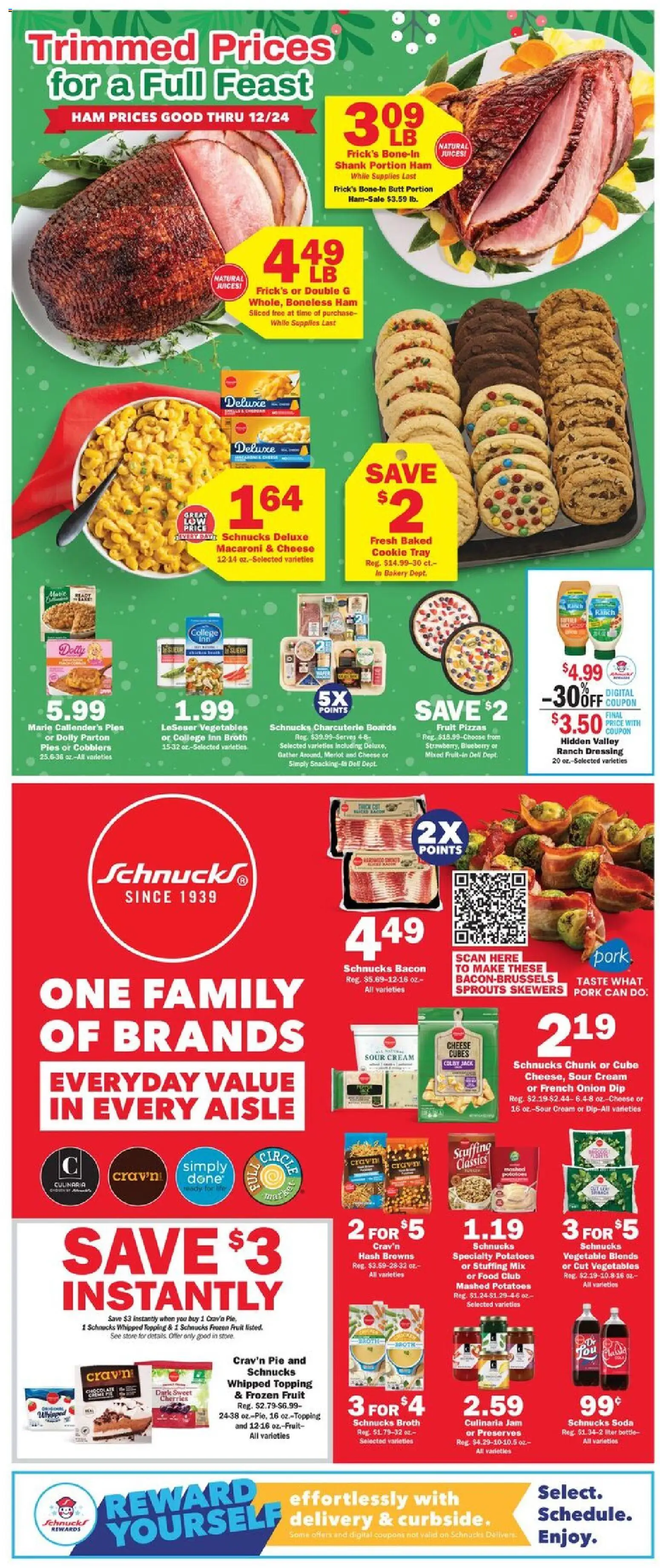 Schnucks Weekly Print Ad - IL - valid from 10.12.2025 | Page: 2 | Products: Cherries, Cheese, Chocolate, Cream