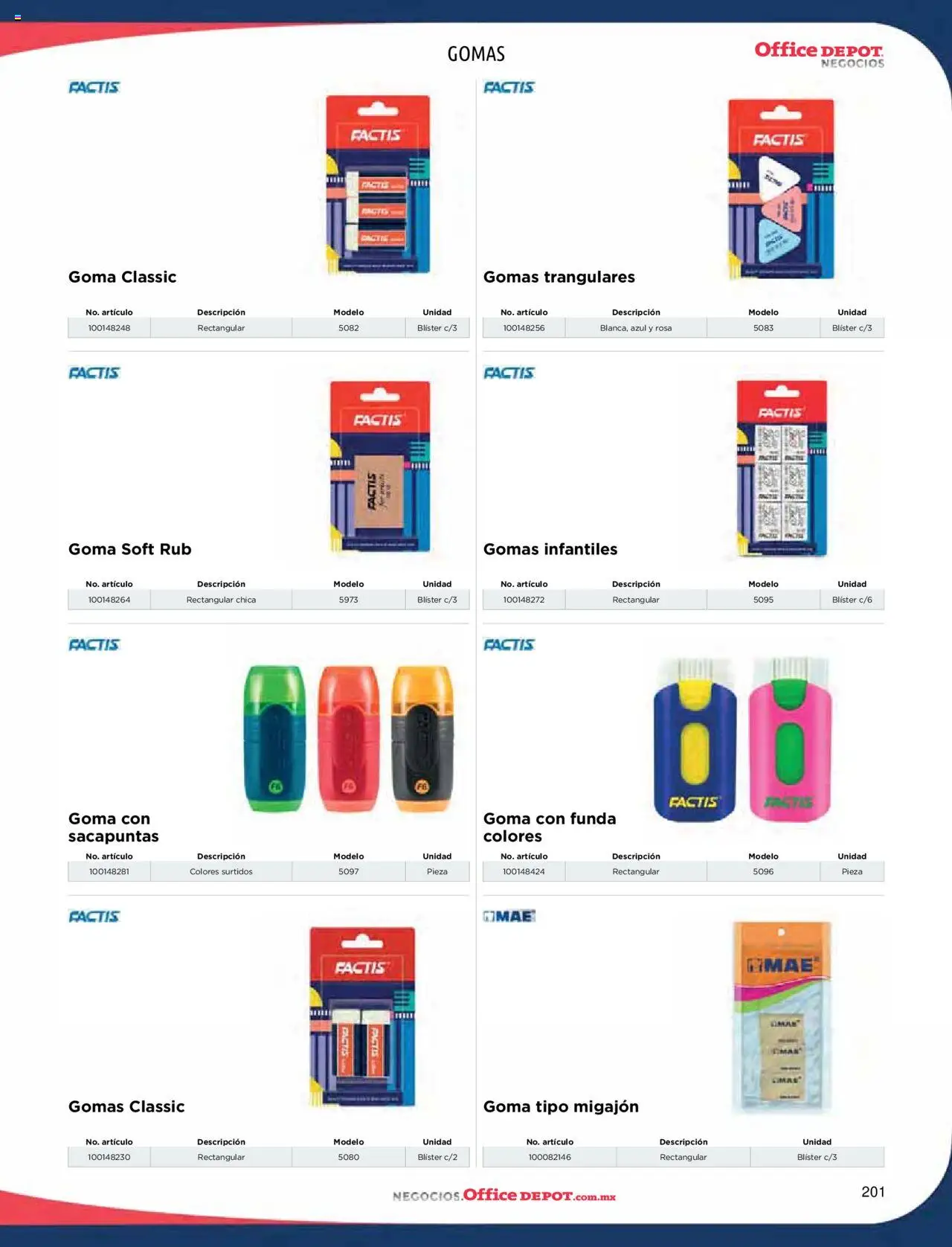 Nuevas ofertas de Office Depot válidas en toda la República Mexicana desde el 09.01.2025. ¡Encuentra las mejores ofertas en Office Depot catálogo 2025! | Página: 203 | Productos: Sacapuntas, Funda