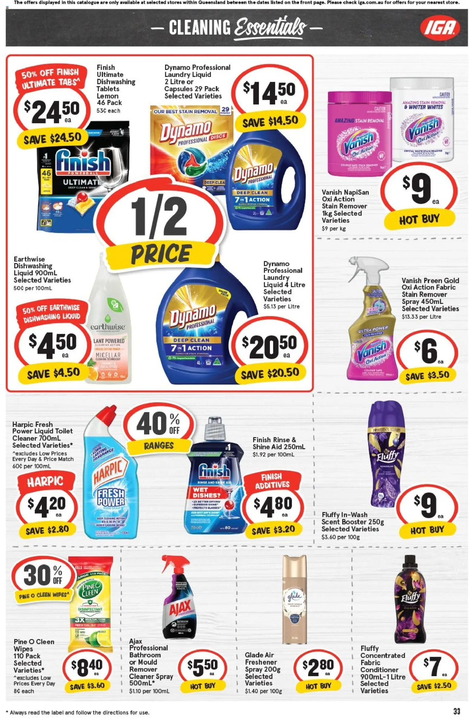 IGA catalogue - valid from 05.11.2025 | Page: 33 | Products: Toilet, Glasses, Safe, Bathroom