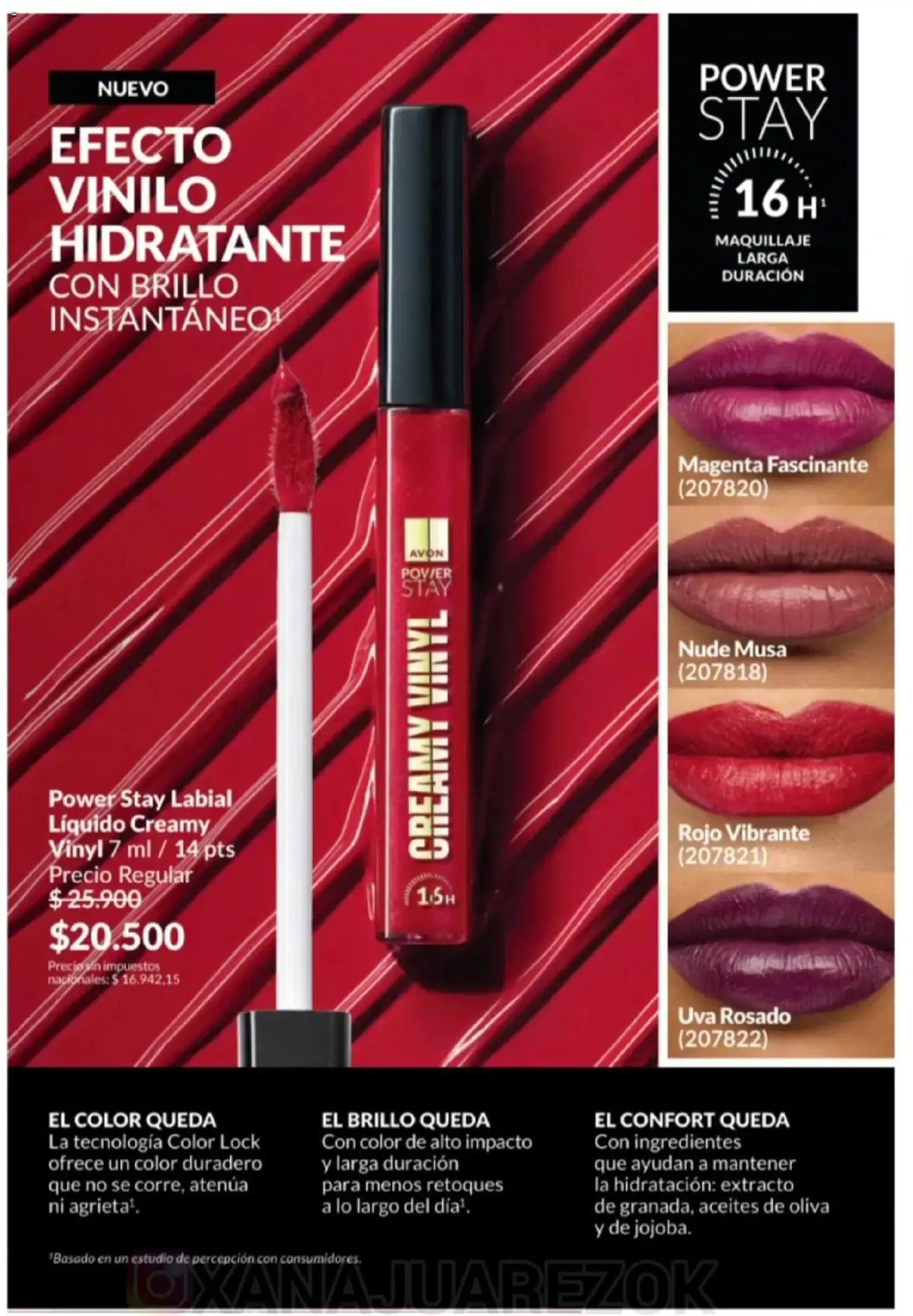 Avon - Campaña 3/2026 │ válido desde el 01.03.2026 | Página: 15 | Productos: Maquillaje, Brillo, Oliva, Uva