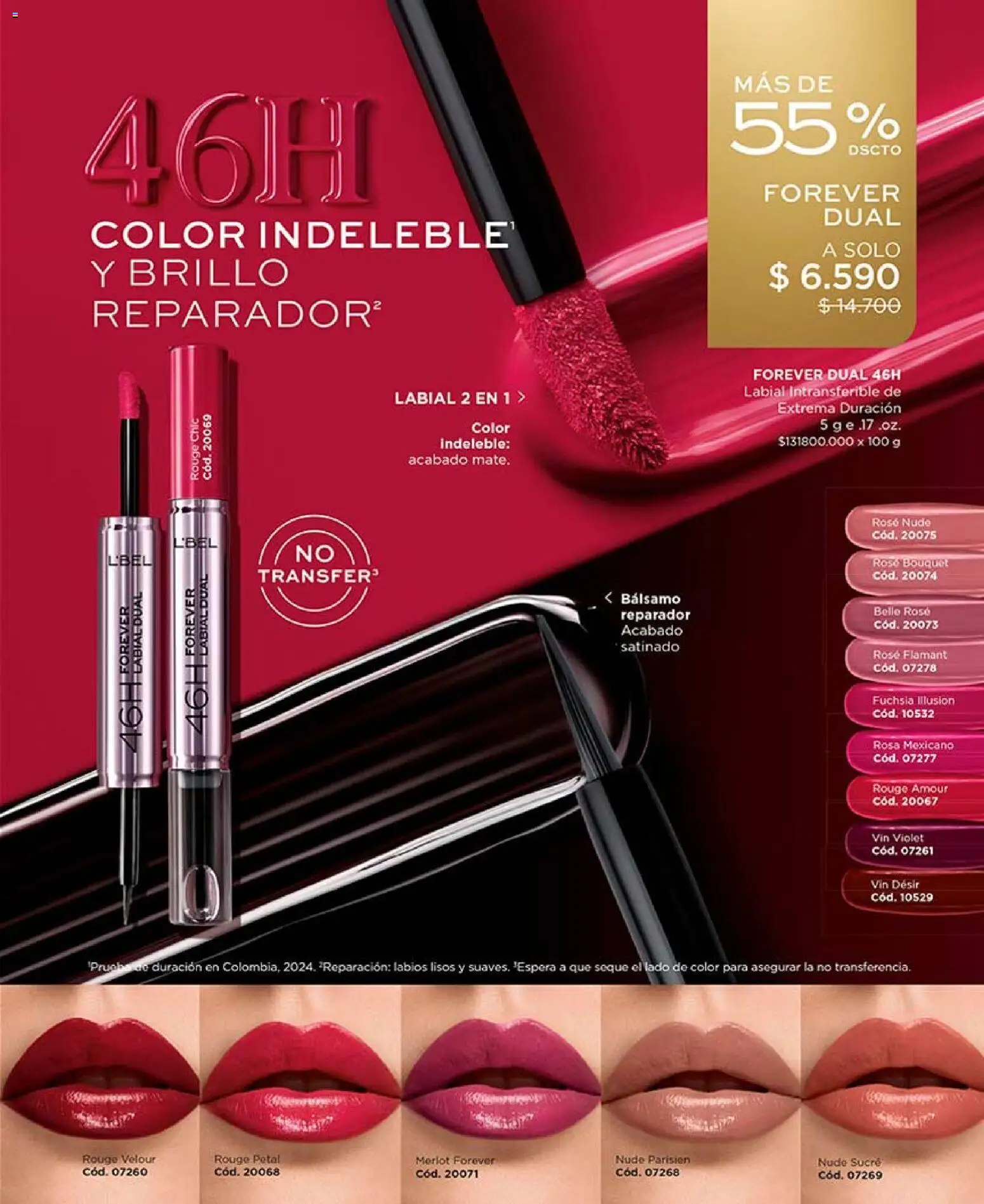 Catálogo L'Bel Campaña 7 │ válido desde el 18.04.2026 | Página: 89 | Productos: Brillo, Bálsamo, Labial