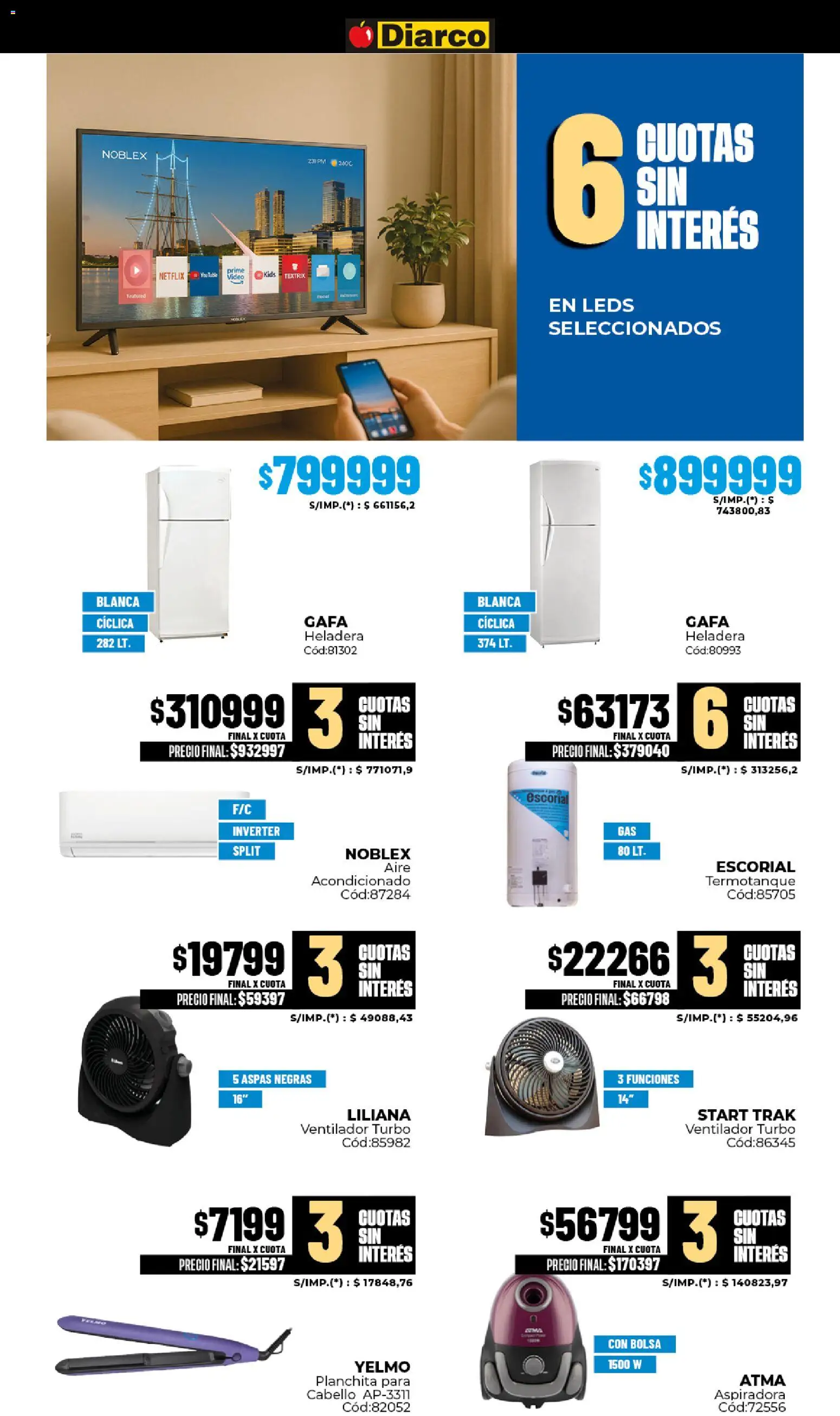 Diarco - Ofertas Hogar, Bazar Y Electro │ válido desde el 08.12.2025 | Página: 3