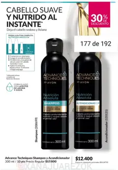 Vista previa Avon - Campaña 3/2026 válido desde el 01.03.2026 | Página: 167 | Productos: Sobre, Serum, Shampoo, Acondicionador