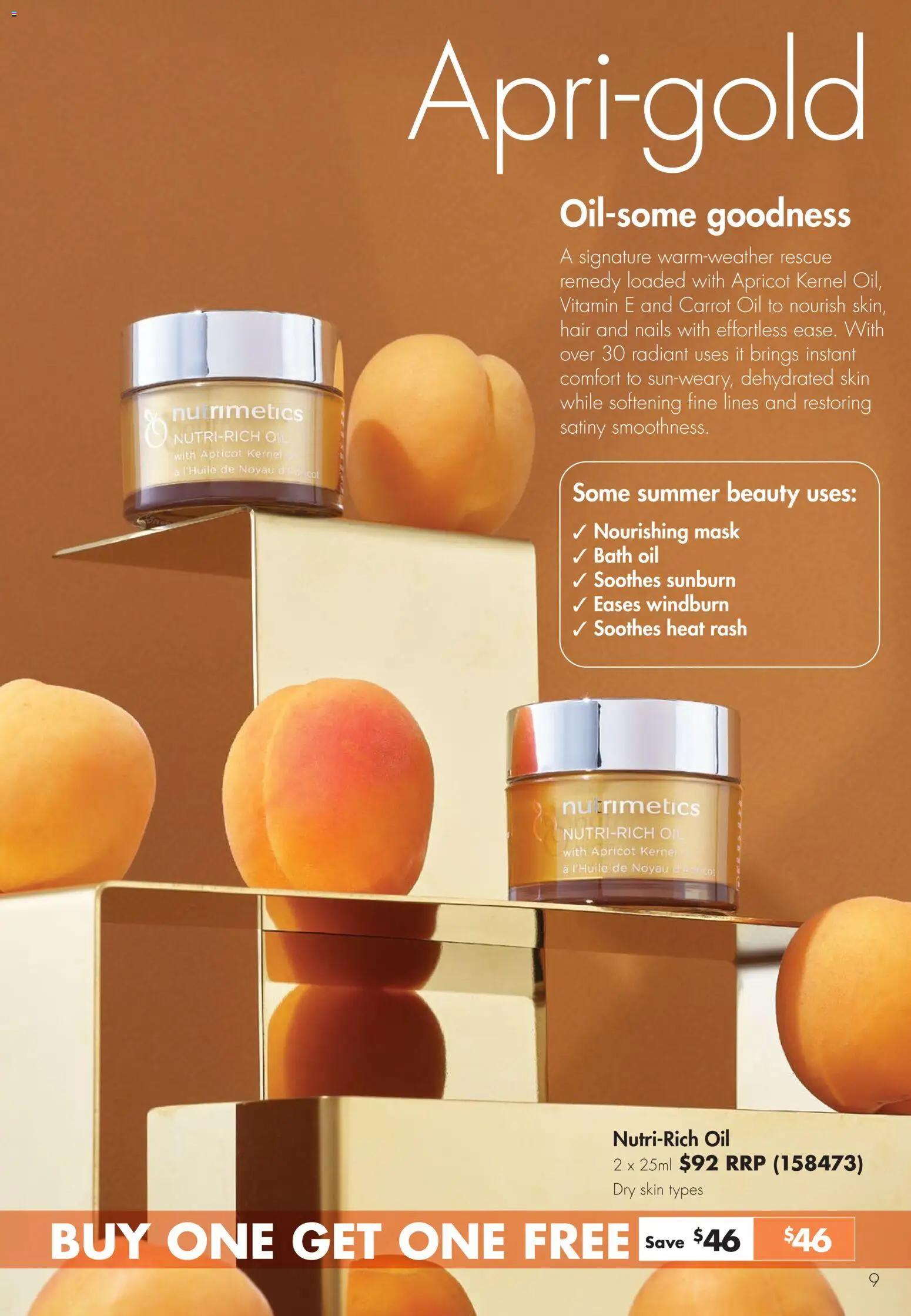 Nutrimetics catalogue - valid from 26.01.2026 | Page: 9 | Products: Bath, Oil, Mask, Vitamin