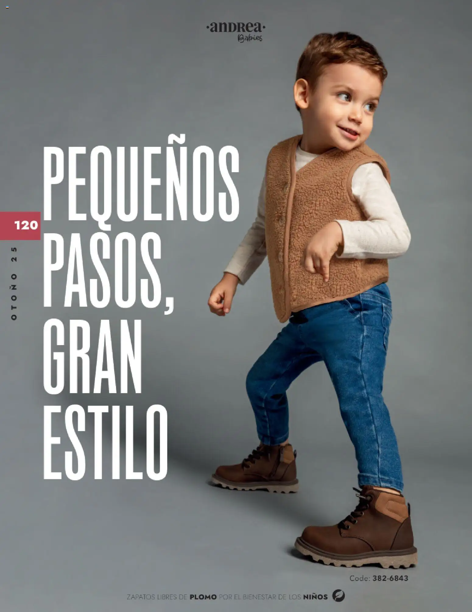 Nuevas ofertas de Andrea válidas en toda la República Mexicana desde el 26.11.2025. ¡Encuentra las mejores ofertas en Andrea catálogo Infantil Baby otoño 2025! | Página: 32 | Productos: Zapatos