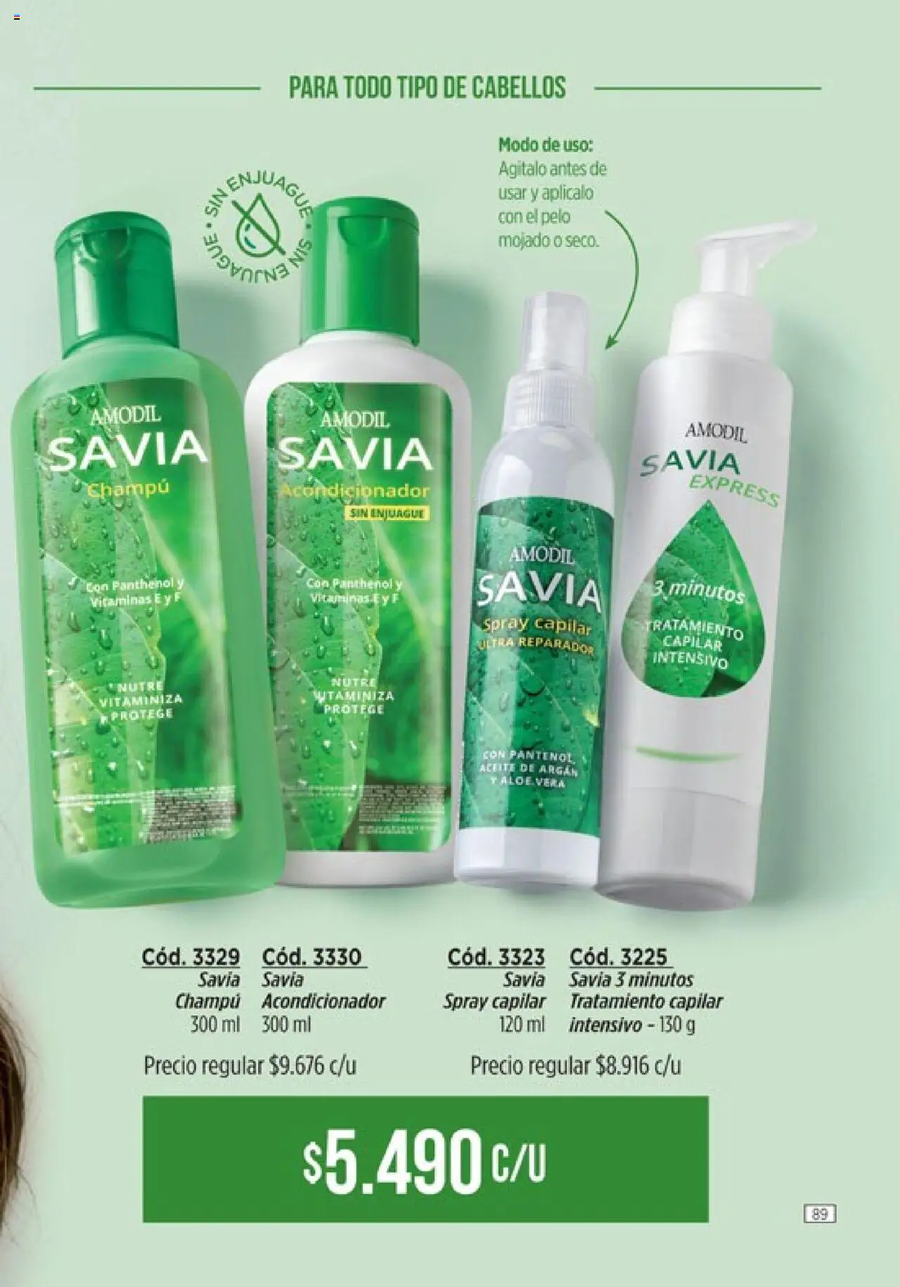 Catálogo Amodil Campaña 16 │ válido desde el 01.10.2025 | Página: 89 | Productos: Vitaminas, Aceite, Champú, Acondicionador