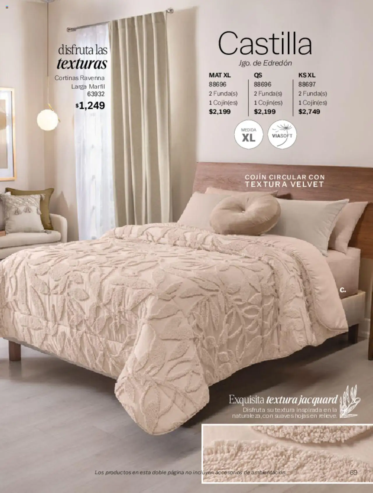 Nuevas ofertas de Vianney válidas en toda la República Mexicana desde el 07.03.2025. ¡Encuentra las mejores ofertas en Vianney catálogo Primavera! | Página: 71 | Productos: Cortinas