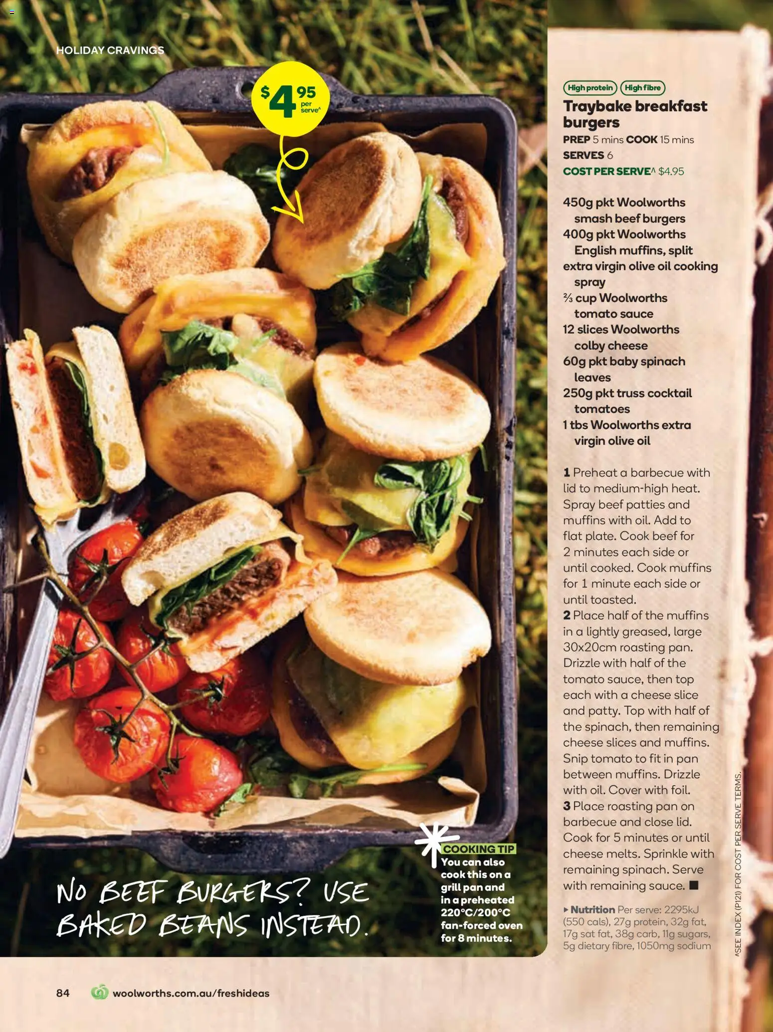 Woolworths catalogue - valid from 01.04.2026 | Page: 84 | Products: Oil, Muffins, Sauce, Grill