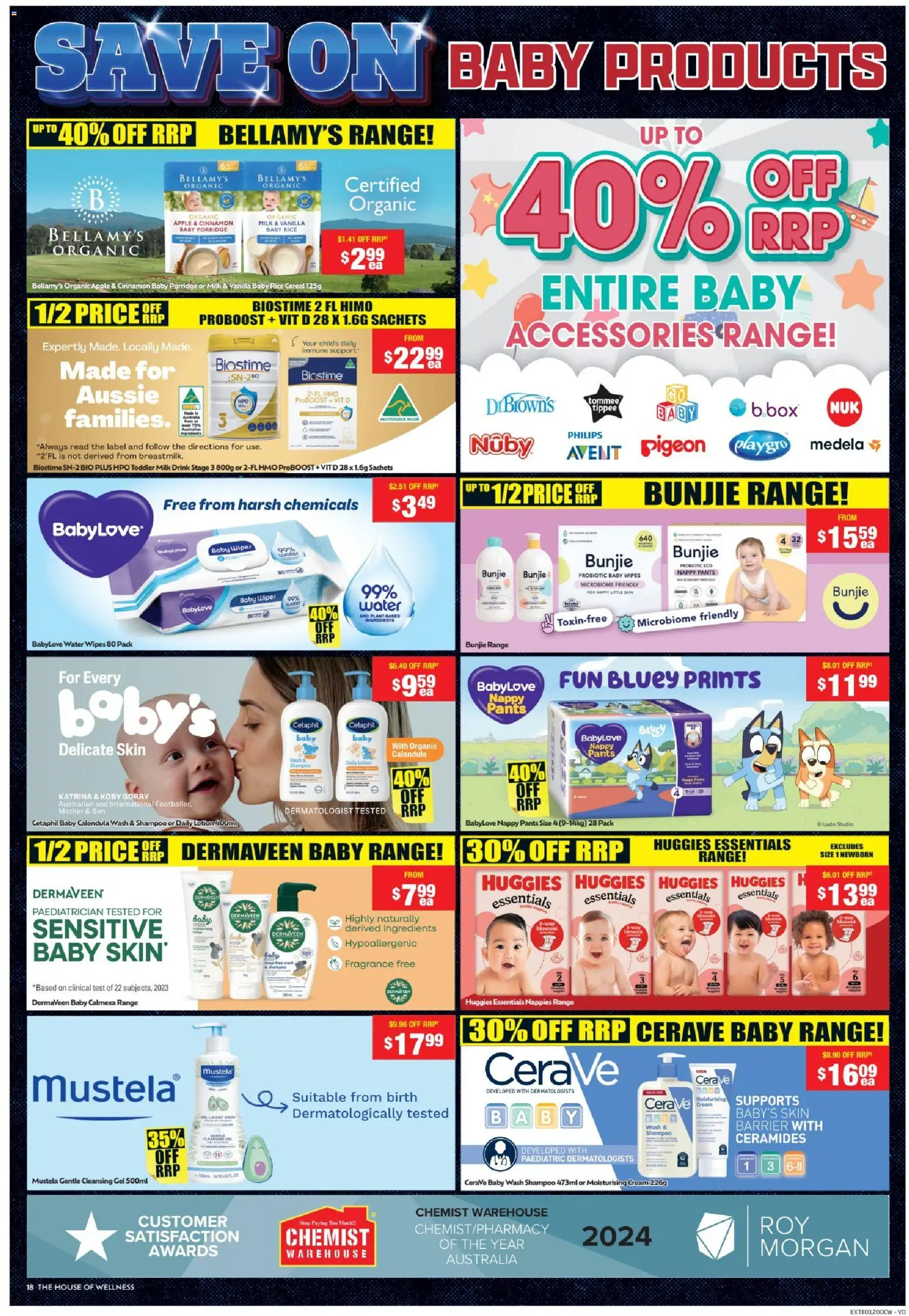 Chemist Warehouse catalogue - valid from 25.12.2025 | Page: 18 | Products: Fragrance, Rice, Nappies, Water