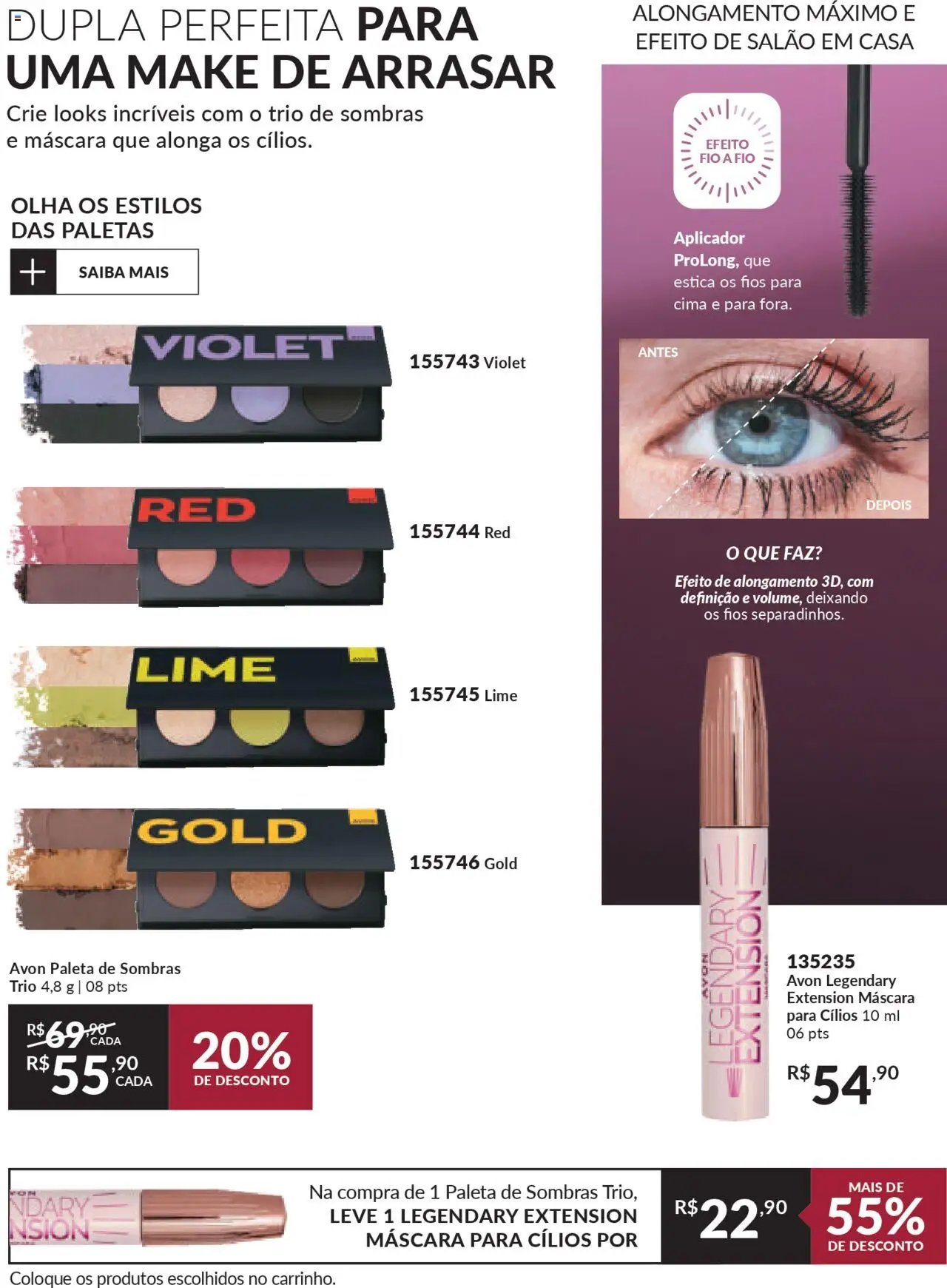 Avon Folheto - válido de 13.08.2025 | Página: 160 | Produtos: Máscara para cílios