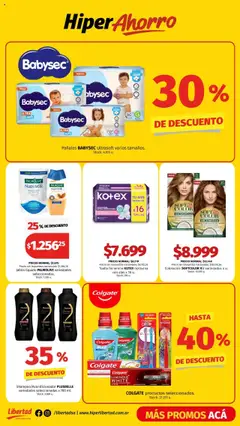 Hipermercado Libertad catálogo │ válido desde el 20.08.2025 | Página: 7 | Productos: Algodón, Jabón, Radiante, Pañales