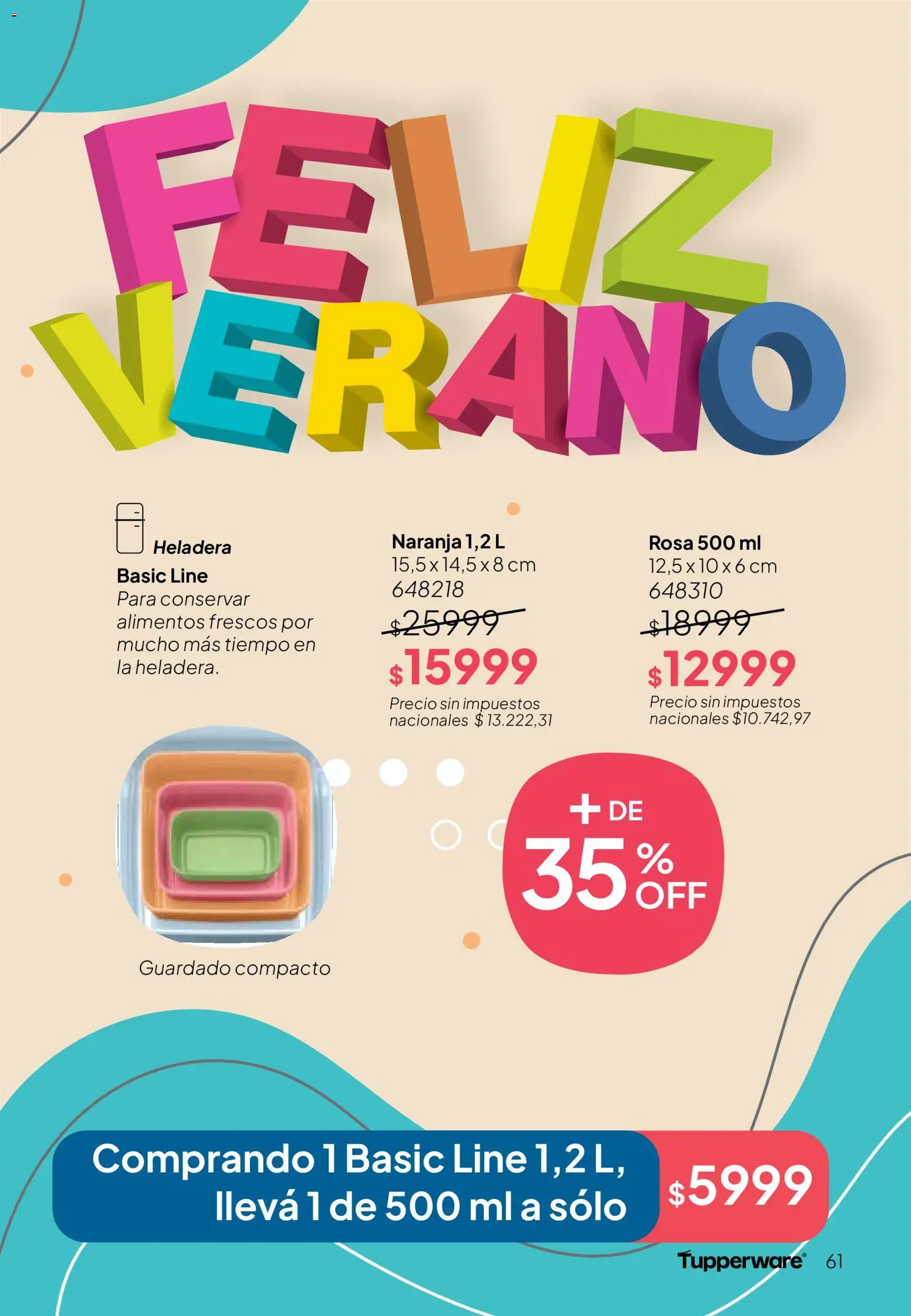 Tupperware Folleto de Campaña 2/2026 │ válido desde el 18.12.2025 | Página: 62 | Productos: Heladera