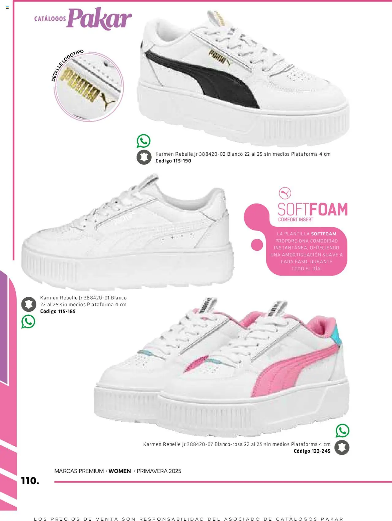 Nuevas ofertas de SC Pakar válidas en toda la República Mexicana desde el 06.03.2025. ¡Encuentra las mejores ofertas en SC Pakar catálogo Women! | Página: 110