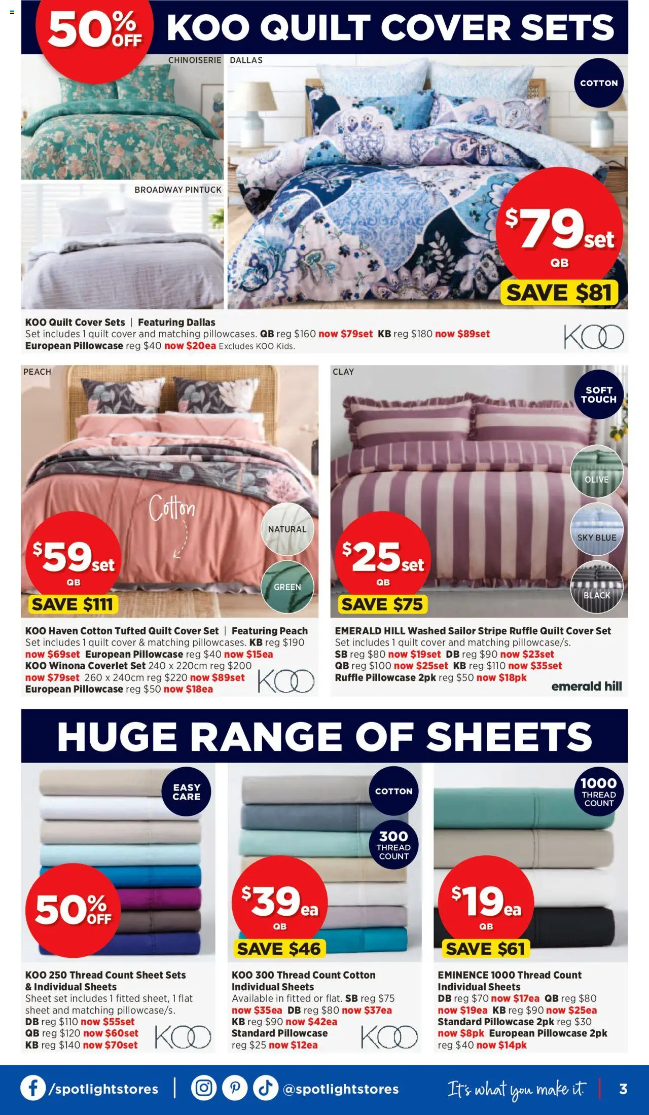 Spotlight catalogue - valid from 07.08.2025 | Page: 3 | Products: Emerald, Peach, Clay