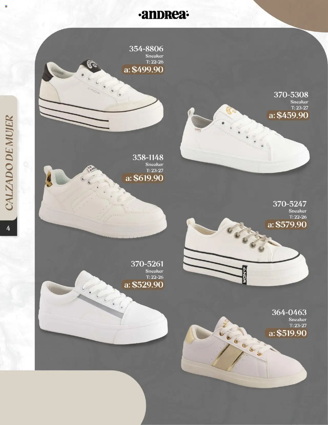 Nuevas ofertas de Andrea válidas en toda la República Mexicana desde el 24.08.2025. ¡Encuentra las mejores ofertas en Andrea - Catálogo Esenciales de Otoño! | Página: 4