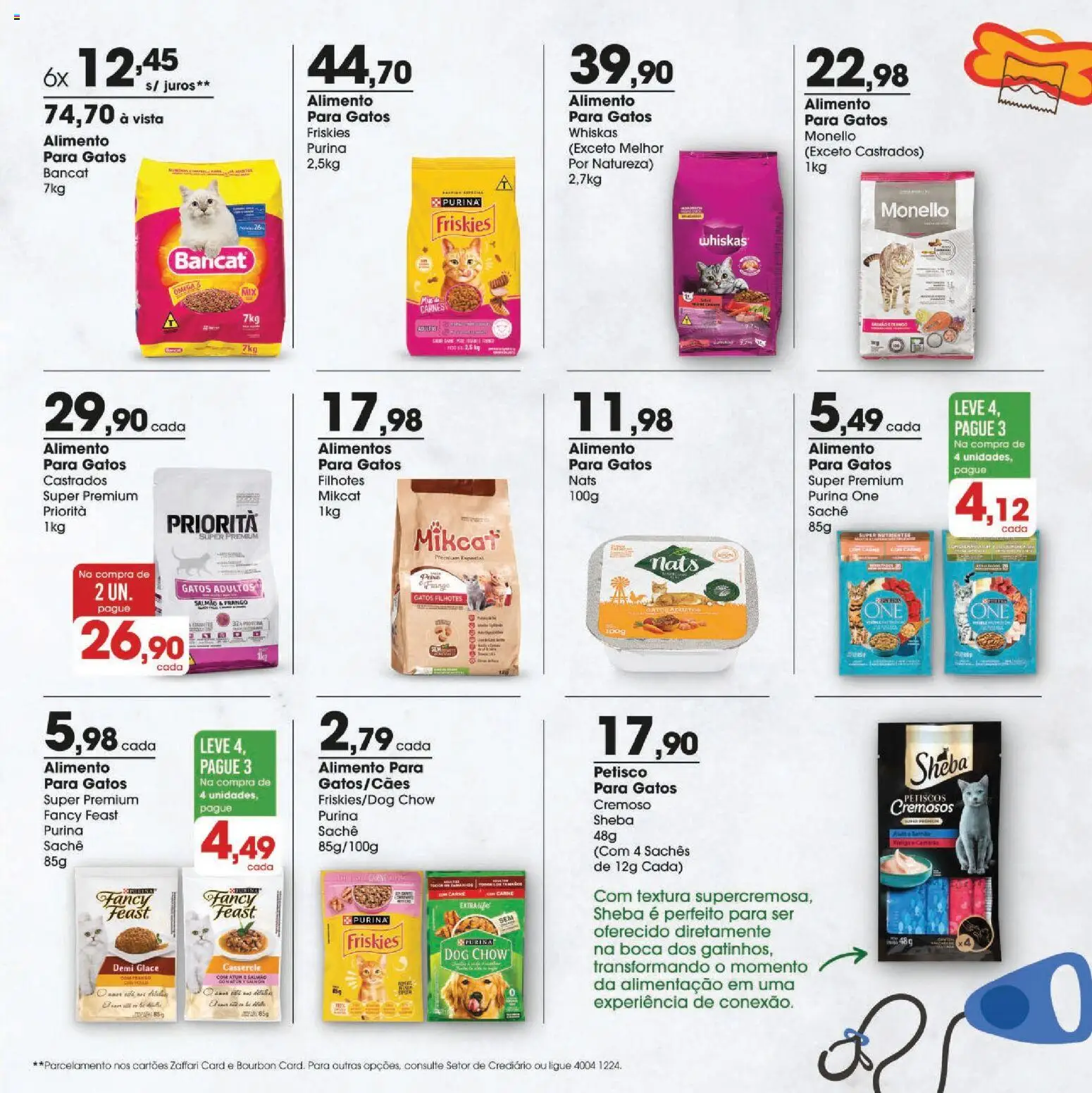 Zaffari Folheto - válido de 23.04.2026 | Página: 7 | Produtos: Salmão, Carne, Bourbon, Frango