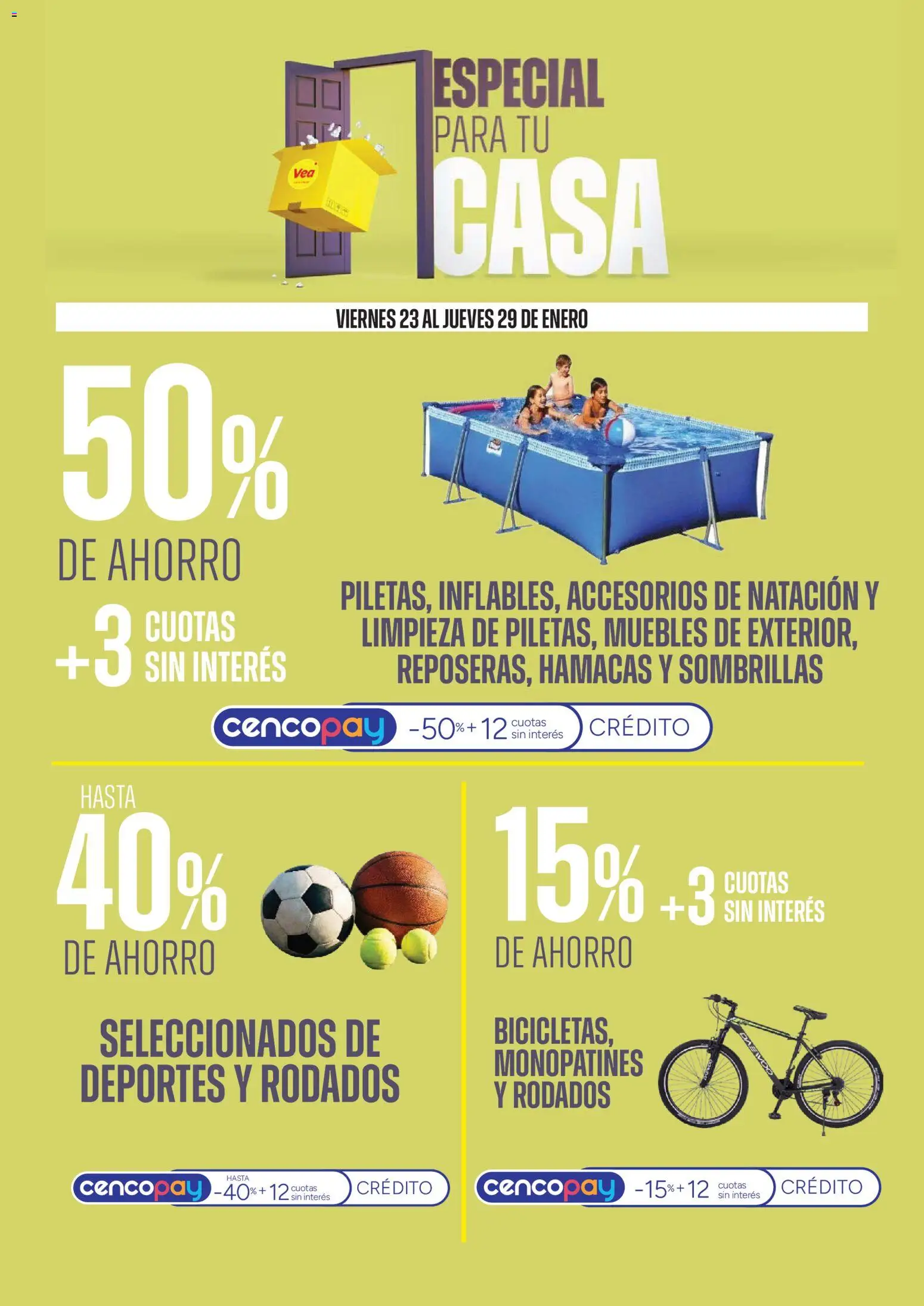 Vea - Ofertas especial para tu casa │ válido desde el 23.01.2026 | Página: 3