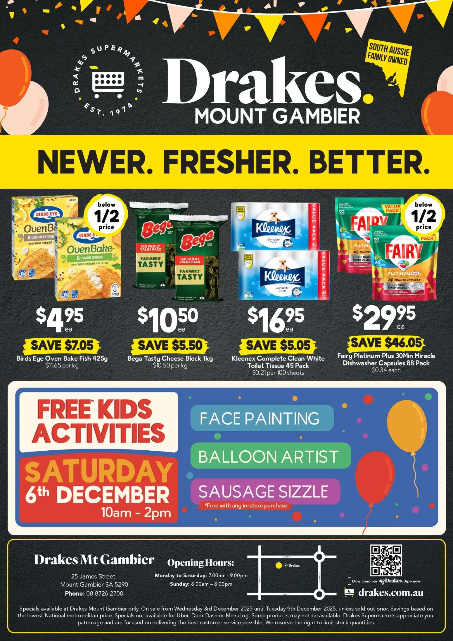 Drakes catalogue - valid from 03.12.2025 | Page: 4 | Products: Toilet, Cheese, Pepper, Oven