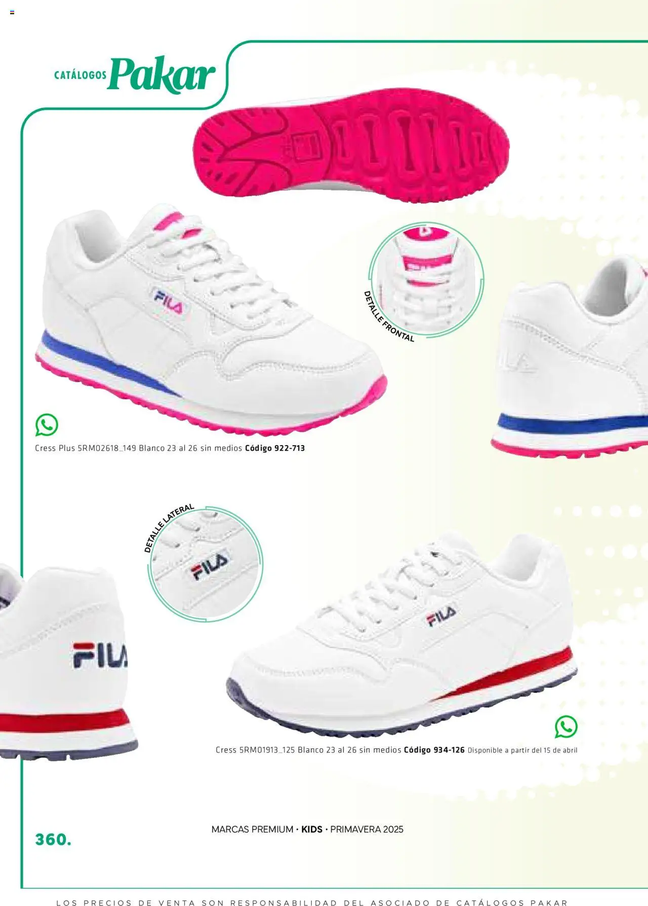 Nuevas ofertas de SC Pakar válidas en toda la República Mexicana desde el 28.02.2025. ¡Encuentra las mejores ofertas en SC Pakar catálogo Premium - Kids! | Página: 360