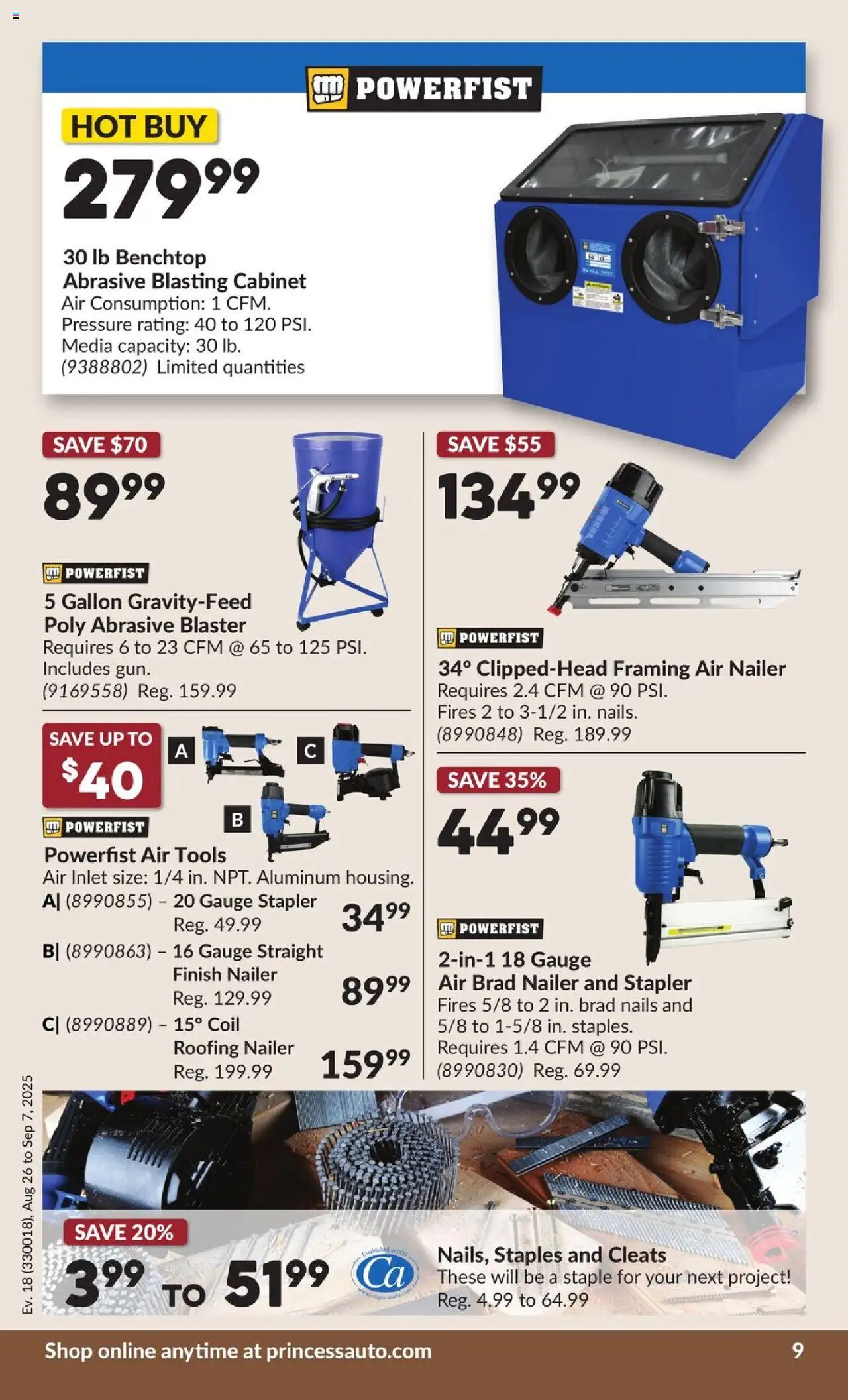 Princess Auto flyer valid from 26.08.2025 | Page: 15 | Products: Cabinet