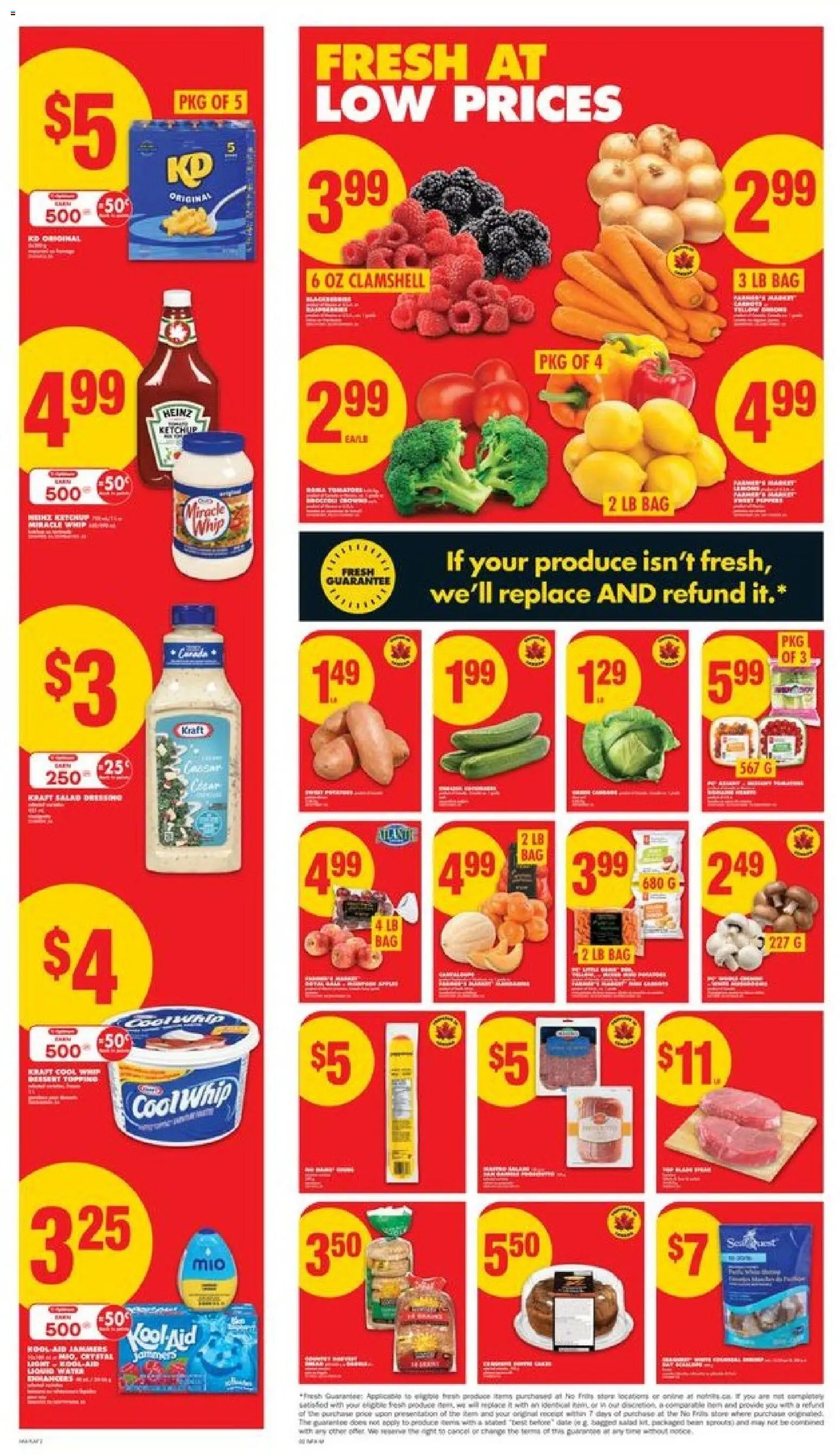 No Frills flyer valid from 25.12.2025 | Page: 2 | Products: Cucumbers, Juice, Apples, Tomatoes