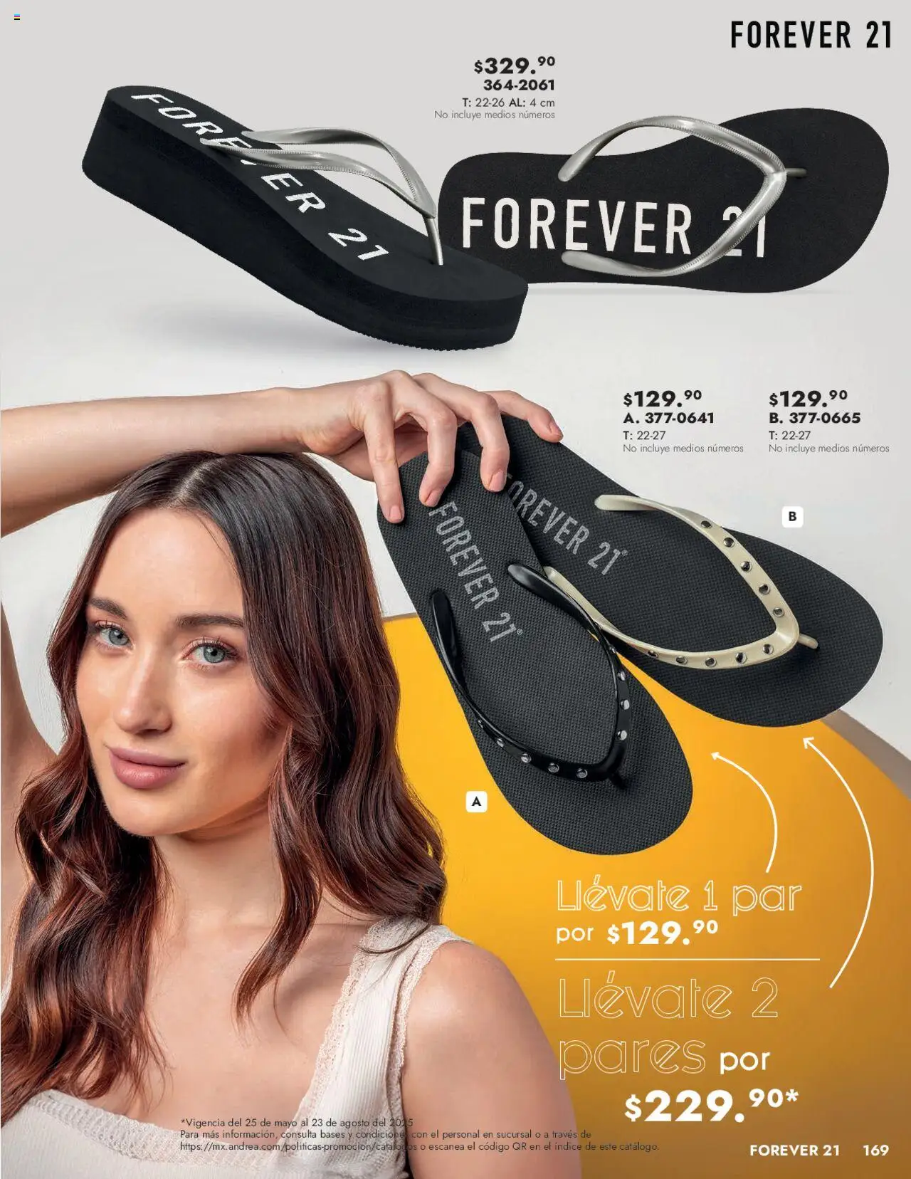 Nuevas ofertas de Andrea válidas en toda la República Mexicana desde el 23.06.2025. ¡Encuentra las mejores ofertas en Andrea catálogo Forever 21! | Página: 9