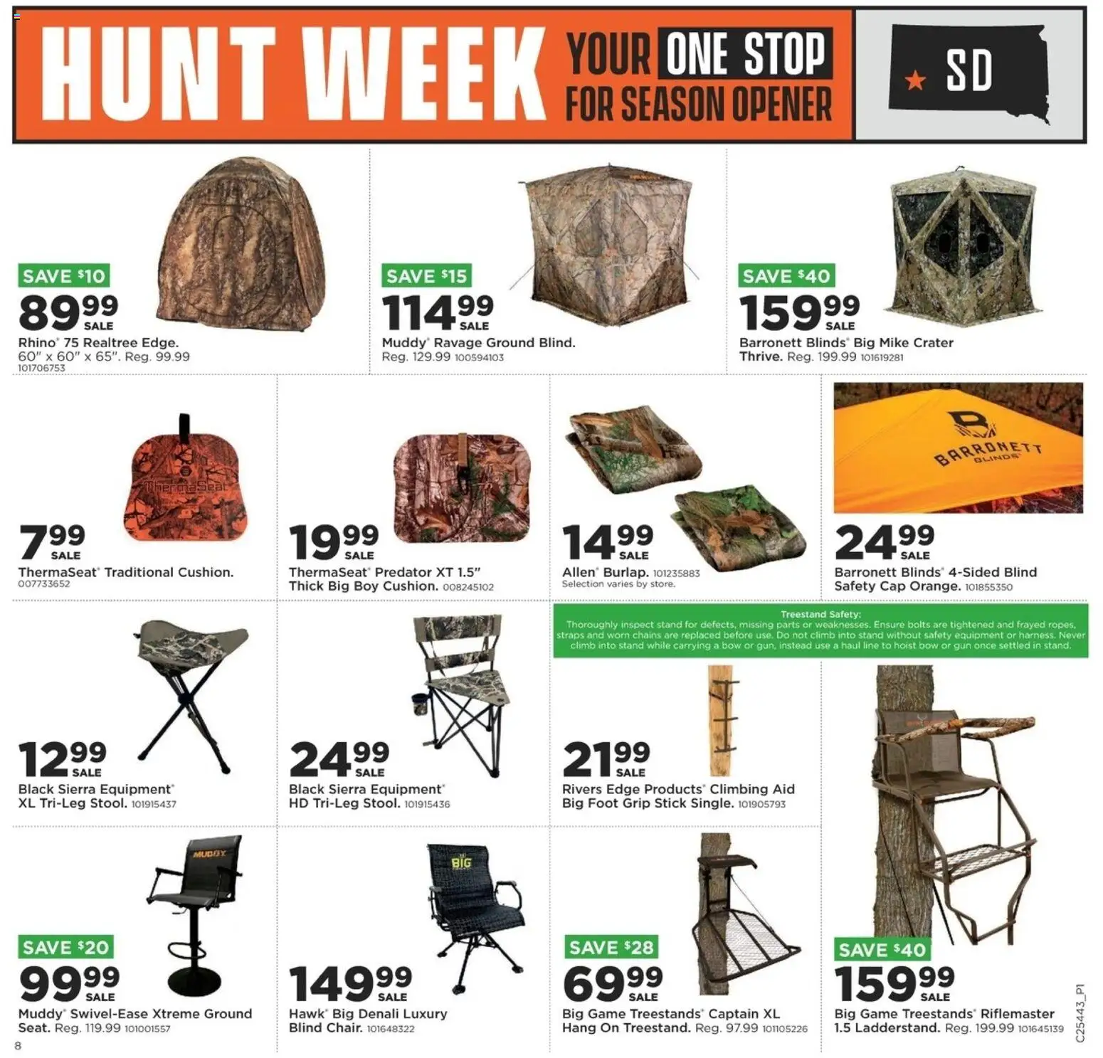 Mills Fleet Farm Hunt Week Rapid City - valid from 30.10.2025 | Page: 8 | Products: Bolts, Cap, Game, Gun