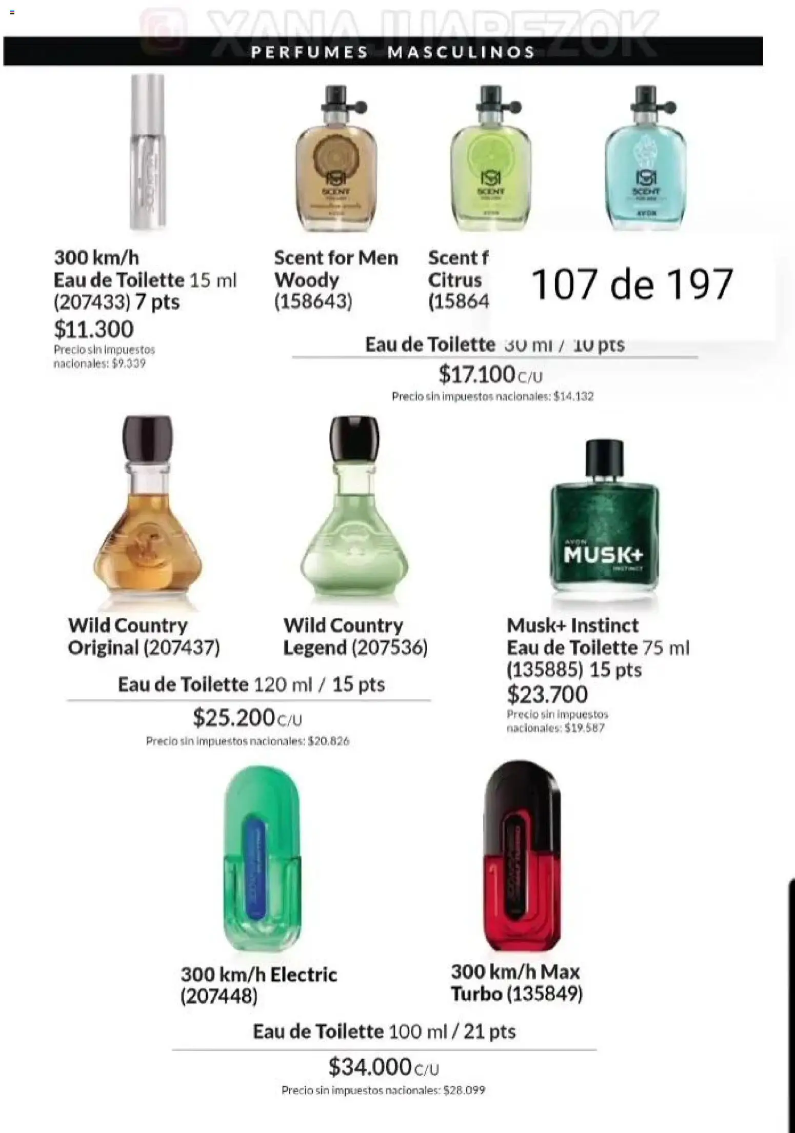Catálogo AVON Campaña 15/2025 │ válido desde el 23.10.2025 | Página: 96 | Productos: Eau de toilette