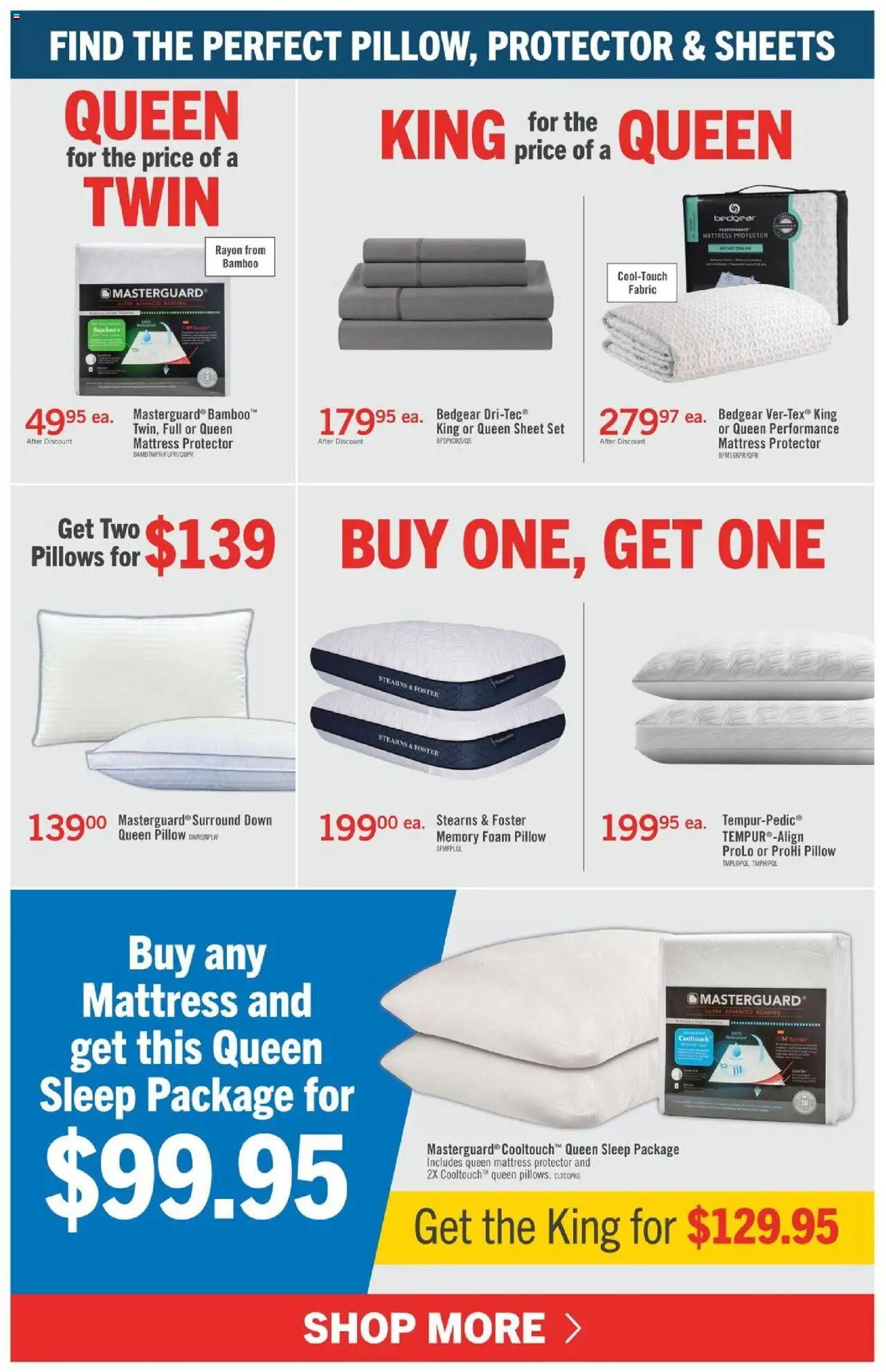 The Brick flyer valid from 12.09.2025 | Page: 10 | Products: Mattress, Pillow