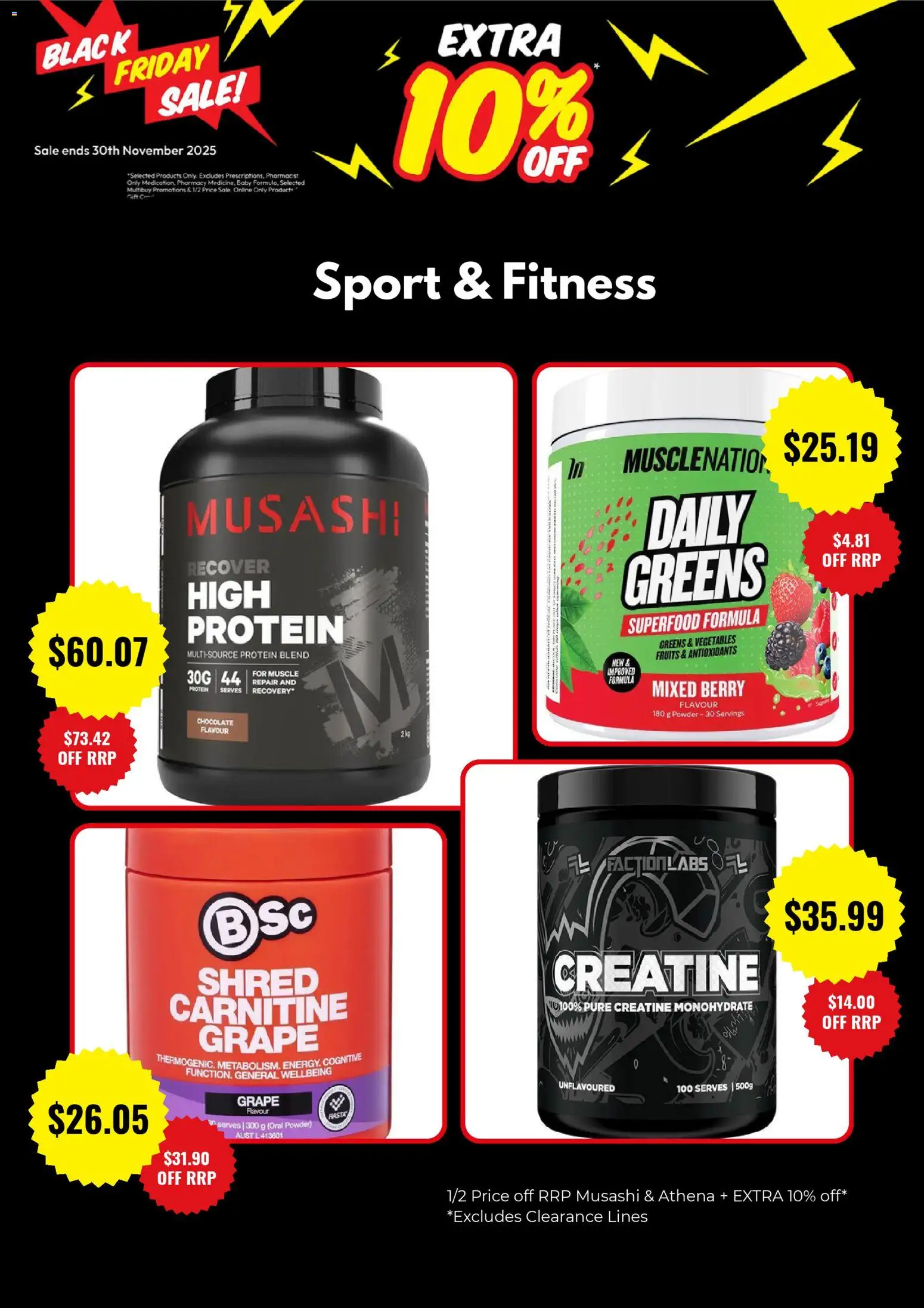 Chemist Warehouse catalogue - valid from 27.11.2025 | Page: 3 | Products: Chocolate, Vegetables, Fruits, Greens