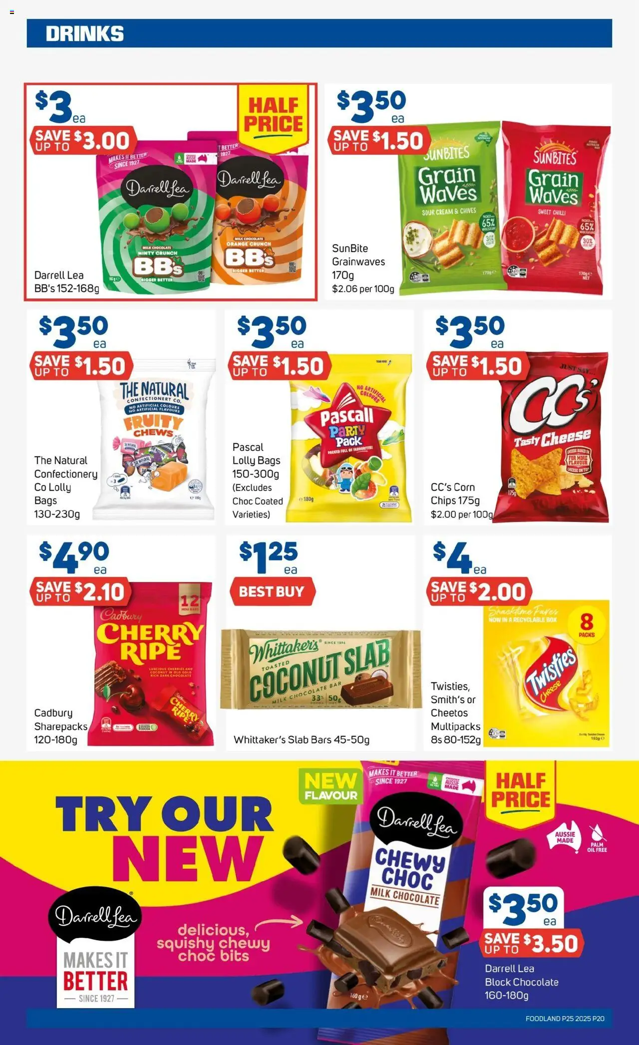 Foodland catalogue - valid from 18.06.2025 | Page: 20 | Products: Oil, Chocolate, Cream, Chilli