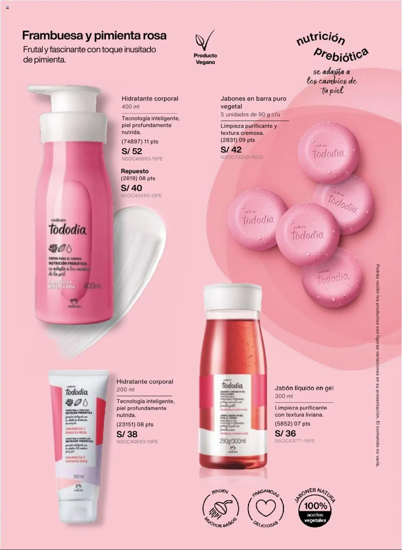 Catálogo Natura válido desde 22.07.2025 | Página: 124 | Productos: Jabón
