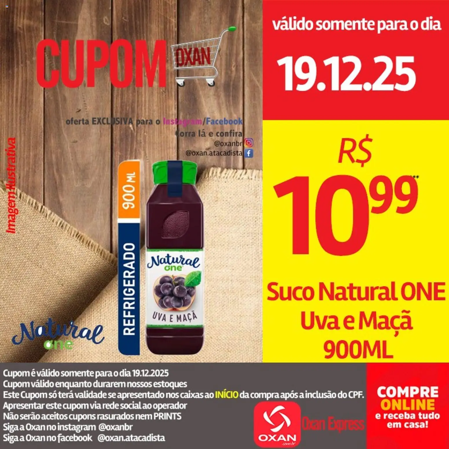 Oxan Atacadista Folheto - válido de 19.12.2025 | Página: 12 | Produtos: Suco