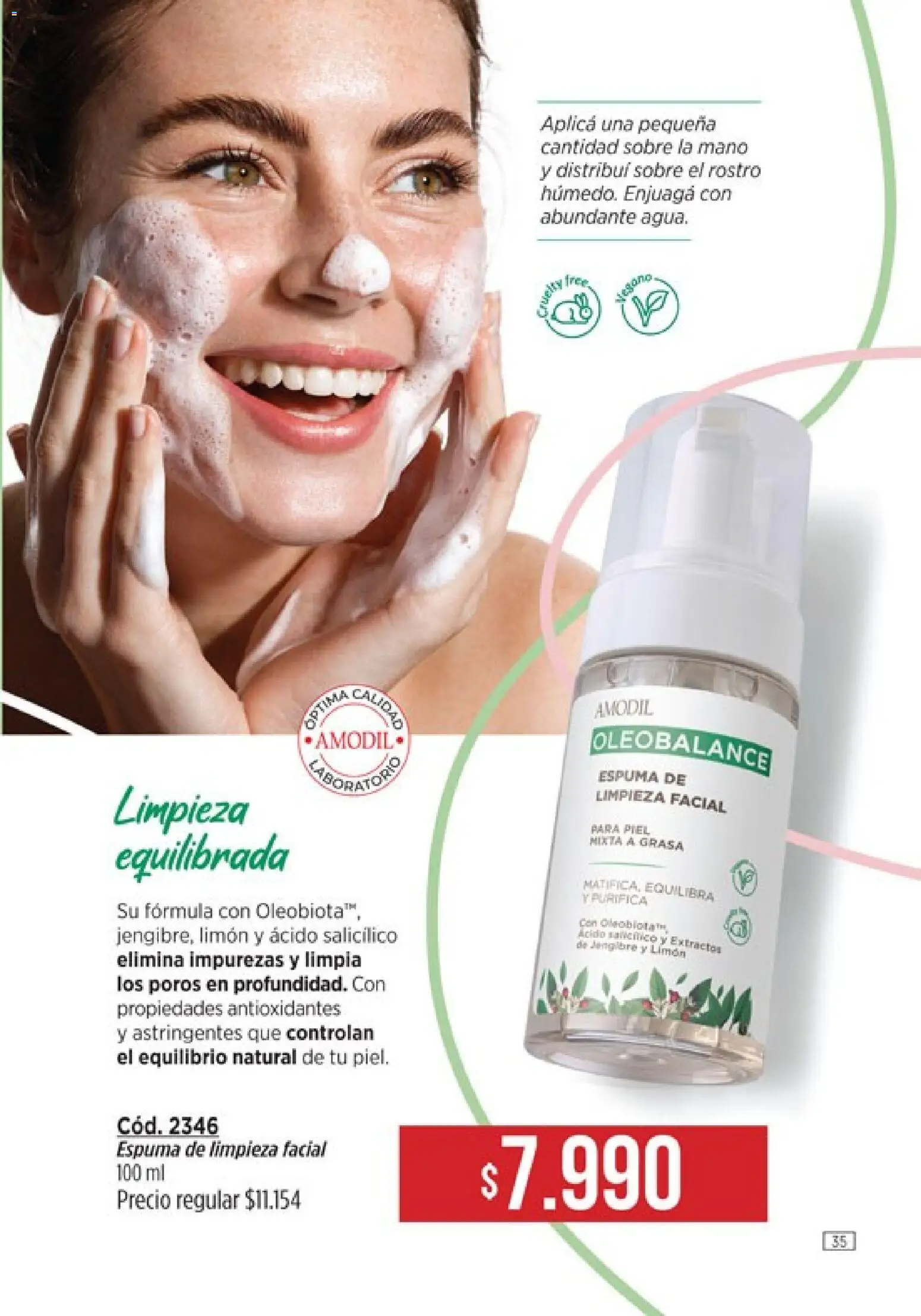 Catálogo Amodil Campaña 4 │ válido desde el 01.03.2026 | Página: 35 | Productos: Sobre, Limón, Espuma