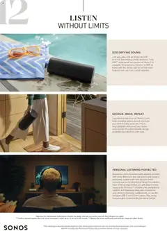Preview of Harvey Norman - House of Sonos Audio Buyers Guide - valid from 27.09.2025 | Page: 12 | Products: Battery, Accessories, Audio, Stereo