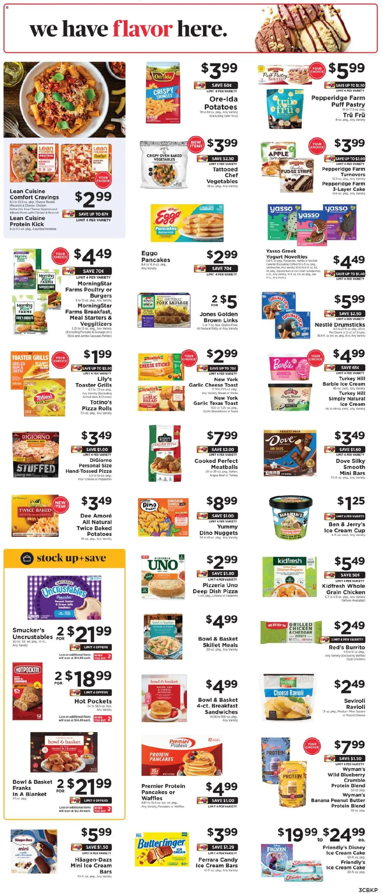 ShopRite Weekly Ad - valid from 17.10.2025 | Page: 3 | Products: Yogurt, Chocolate, Garlic, Poultry
