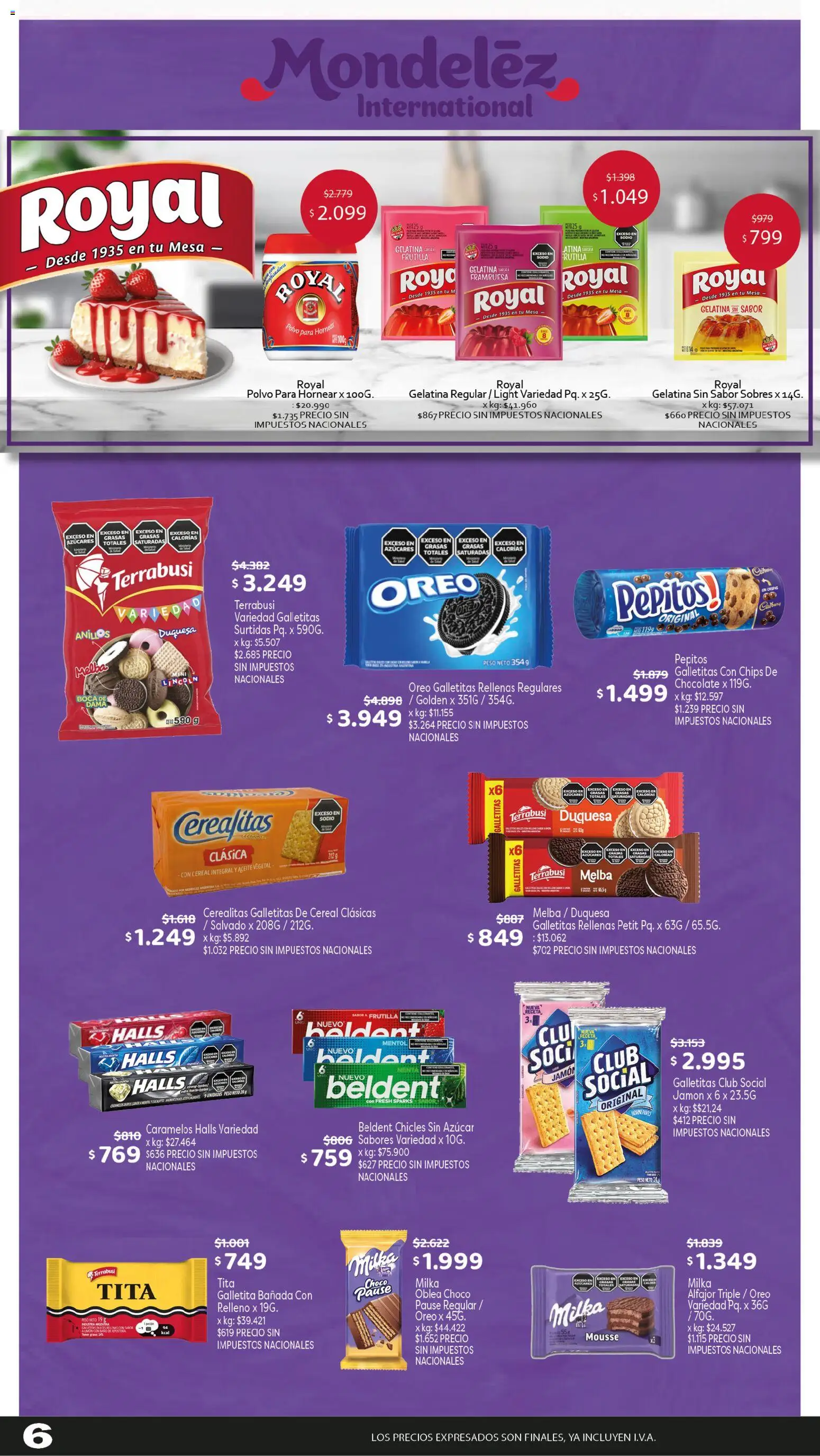 Makro Ofertas VOLVETE A ILUSIONAR │ válido desde el 09.04.2026 | Página: 6 | Productos: Peso, Aceite, Limón, Jamón