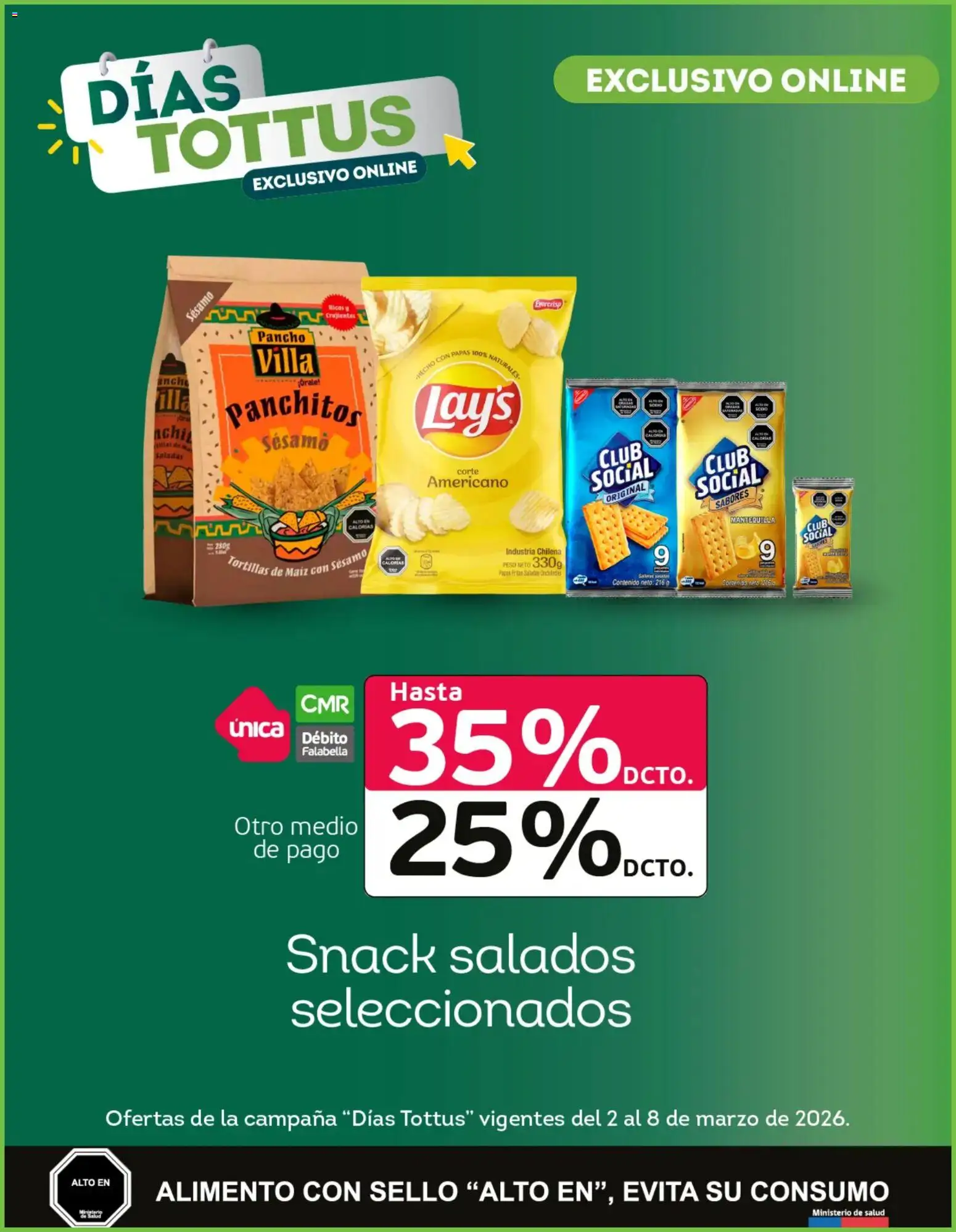 Tottus ofertas  │ válido desde el 02.03.2026 | Página: 6 | Productos: Maiz, Campana